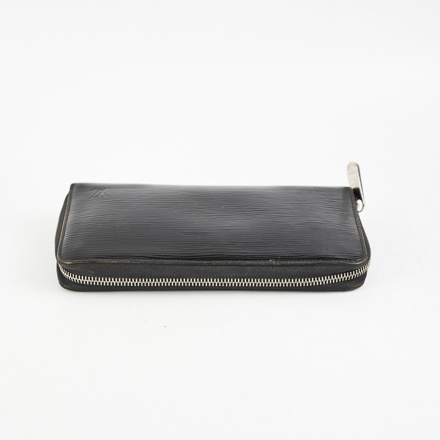 Louis Vuitton Epi Patent Zippy Wallet Black