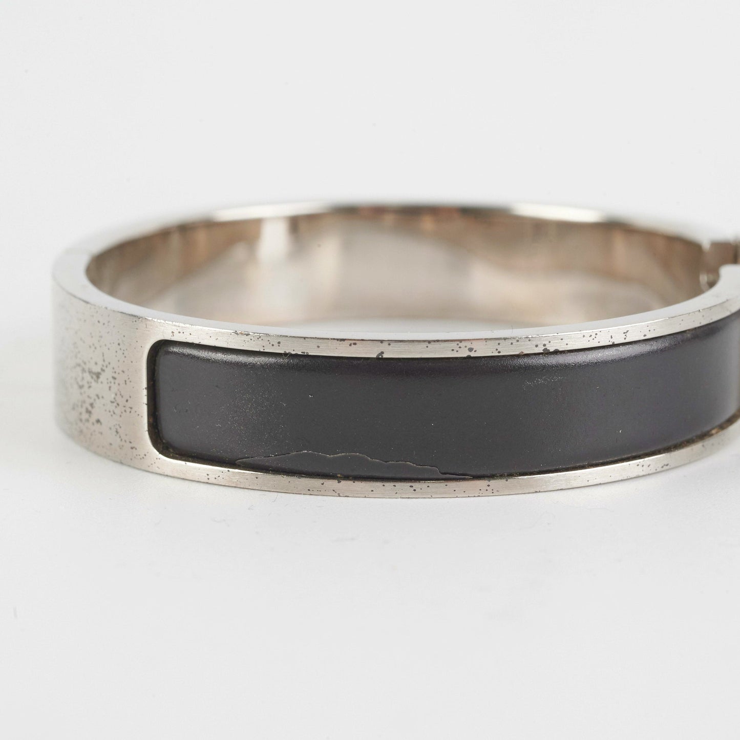 Hermes Black H Bracelet