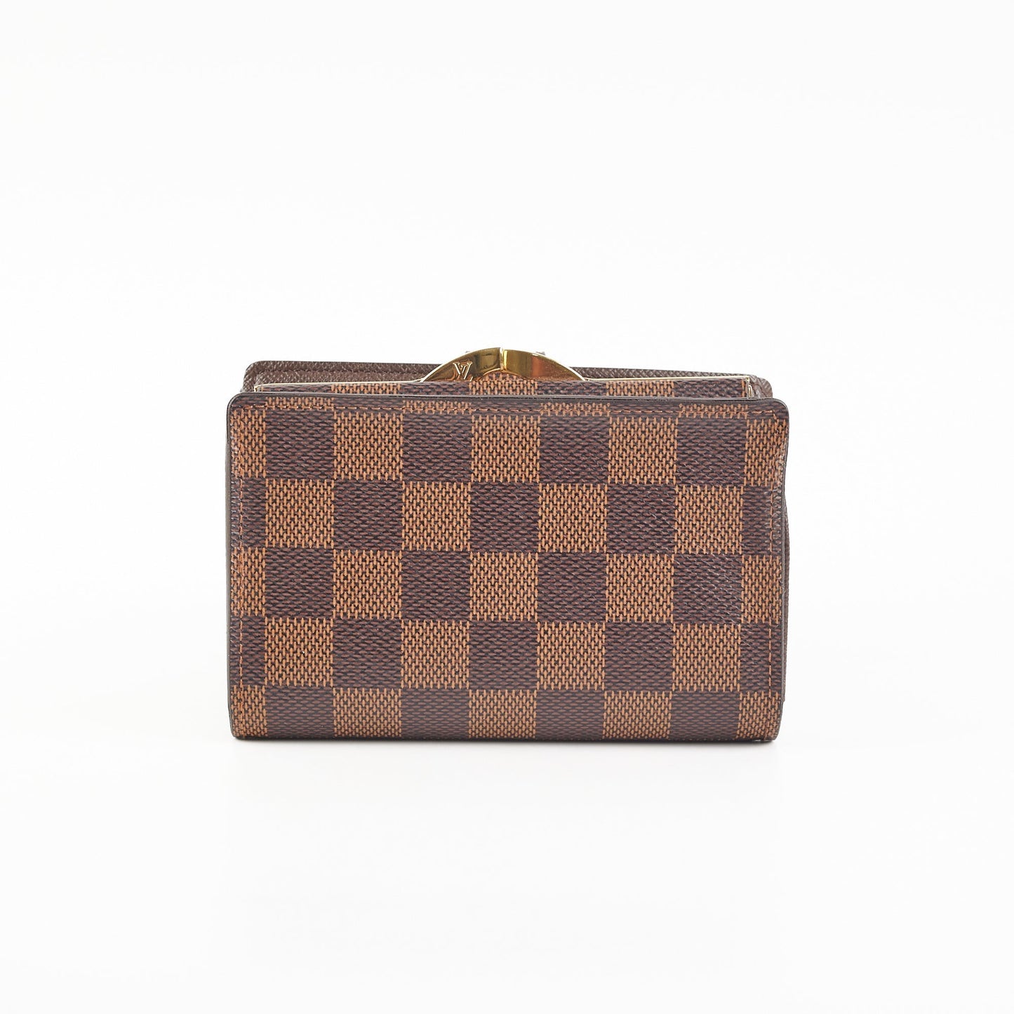Louis Vuitton French Purse Damier Ebene