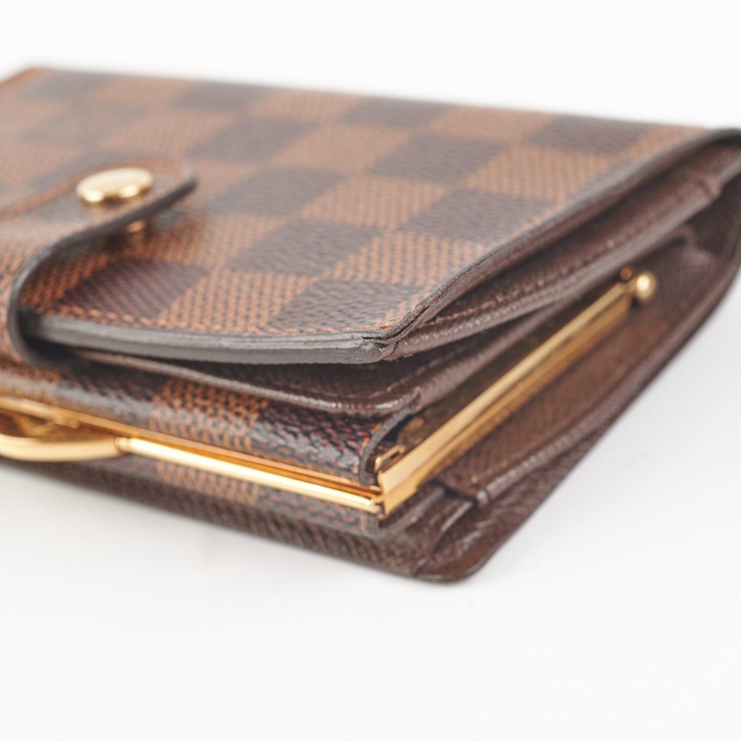 Louis Vuitton French Purse Damier Ebene