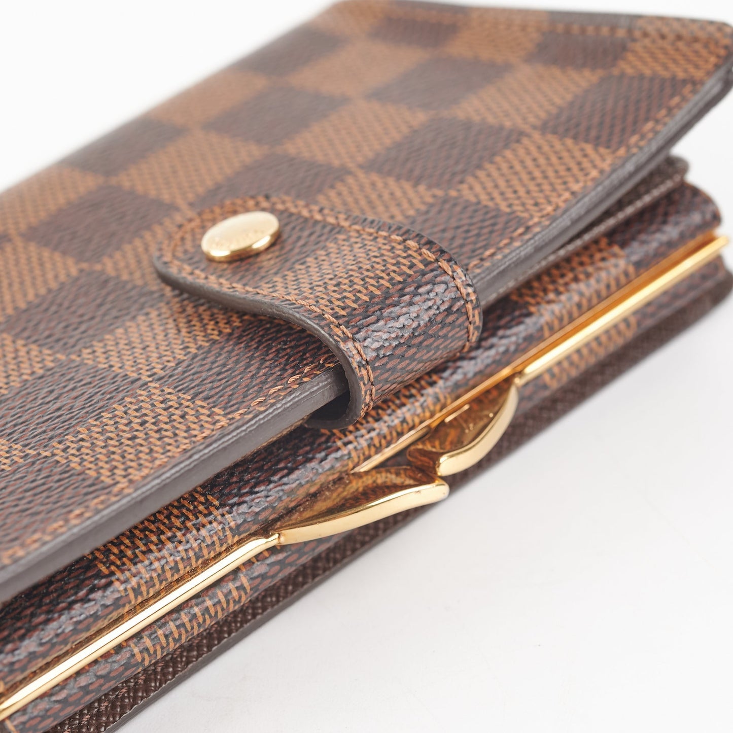 Louis Vuitton French Purse Damier Ebene