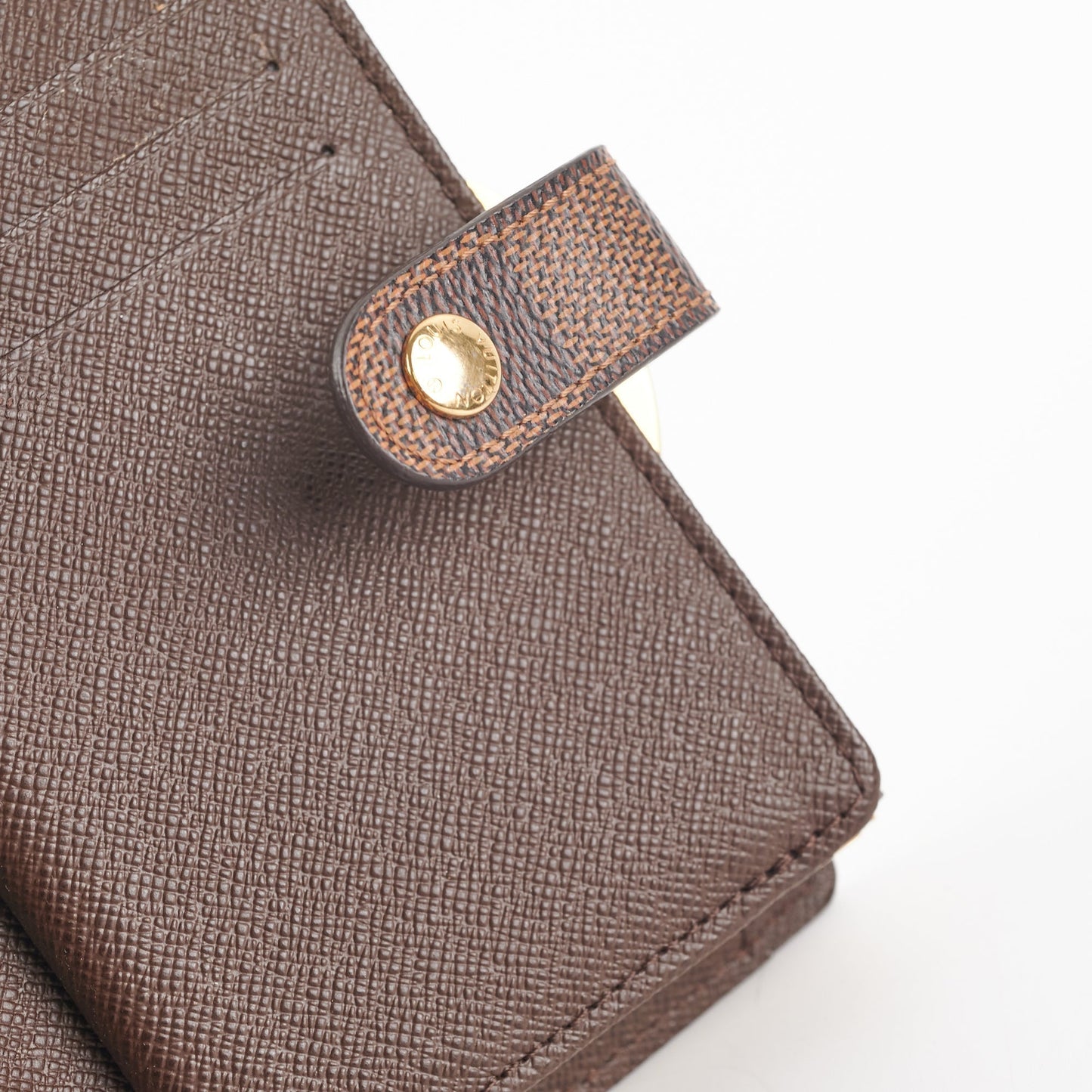 Louis Vuitton French Purse Damier Ebene