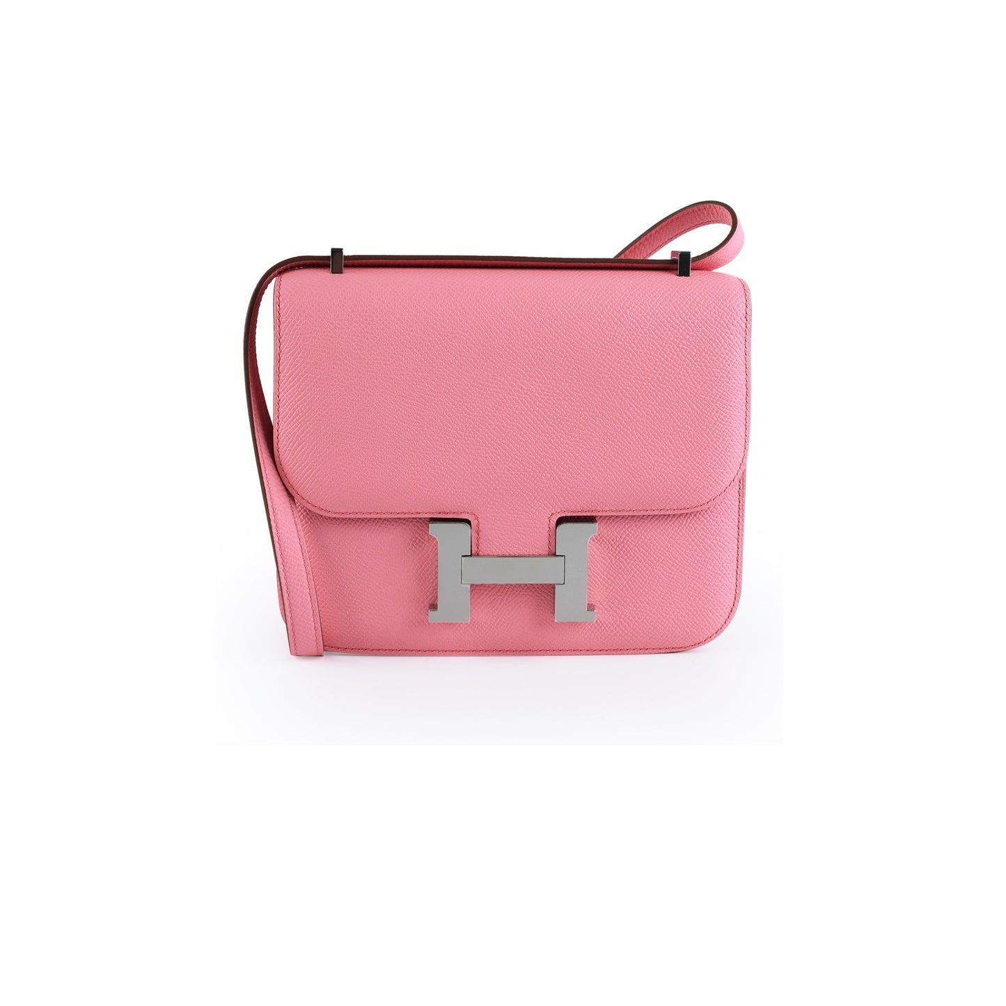 Hermes Constance 18 Rose Confetti Epsom Y Stamp (2020)