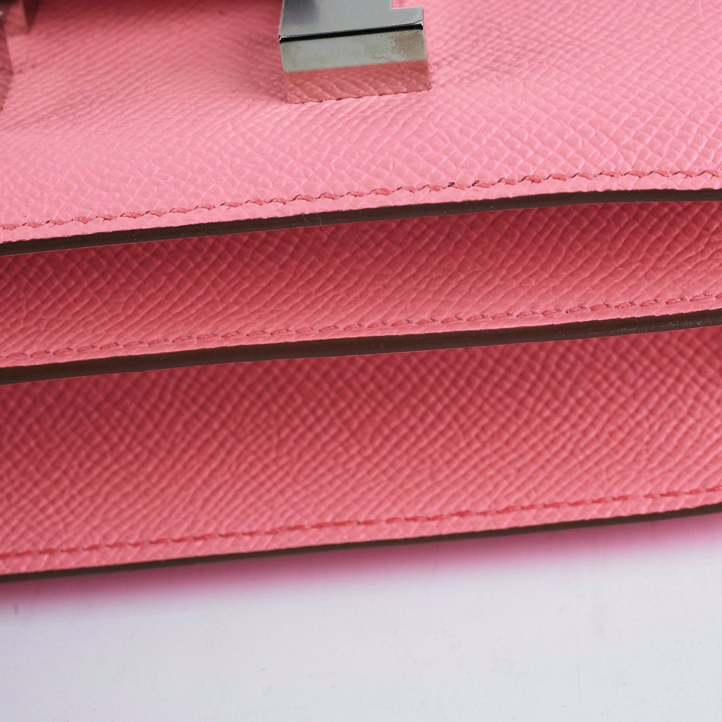 Hermes Constance 18 Rose Confetti Epsom Y Stamp (2020)