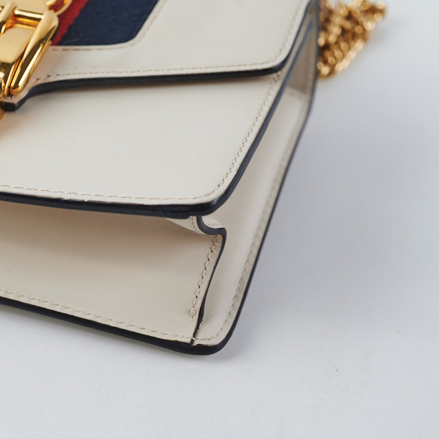 Gucci Mini Sylvie Bag Cream