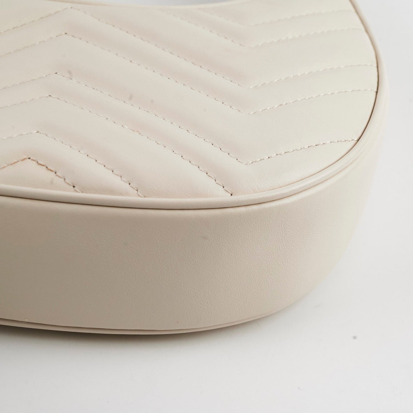 Gucci Marmont Mini Shoulder Bag Ivory