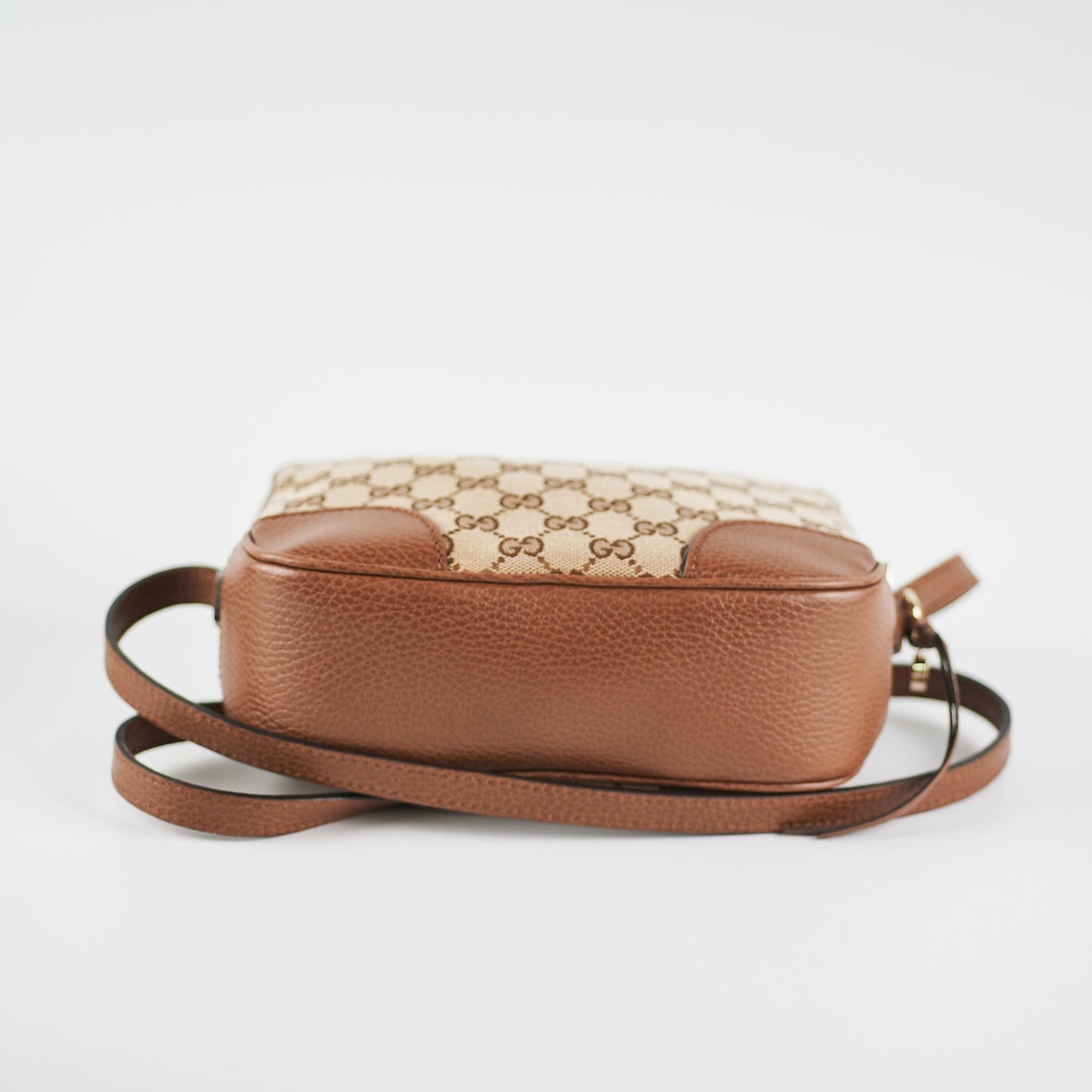 Gucci GG Canvas Bree Mini Camera Bag