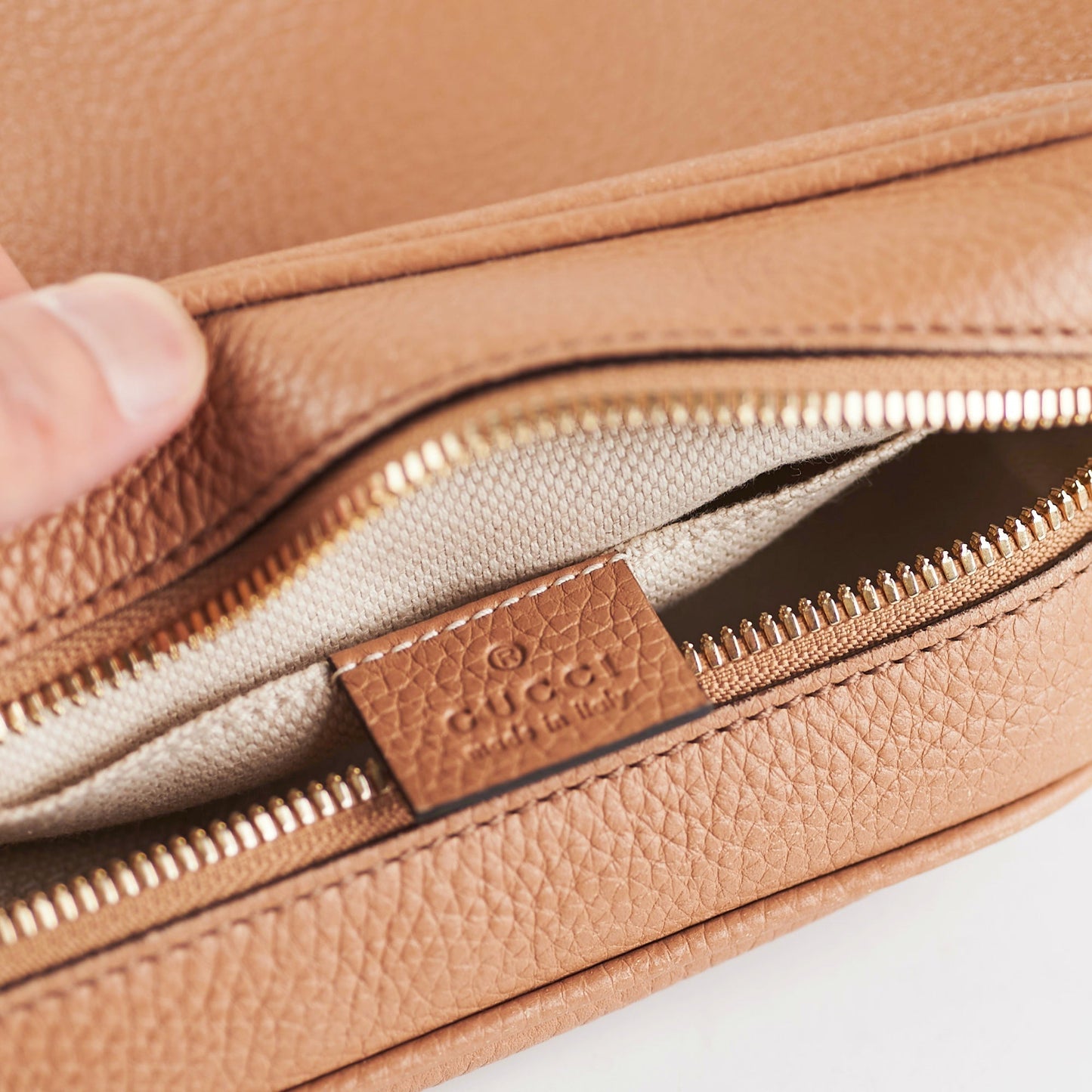 Gucci Sac Disco Camera Bag Small Beige