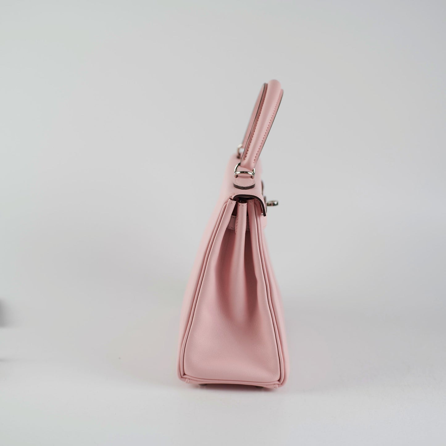 Hermes Kelly 25 Retourne Swift Rose Sakura D Stamp (2019)
