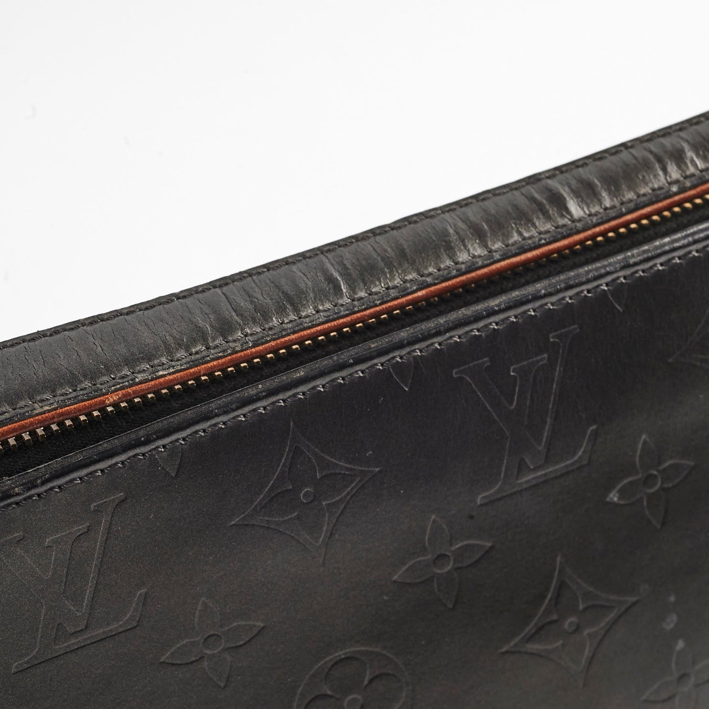 Louis Vuitton 2002 Monogram Mat Fowler Shoulder Bag