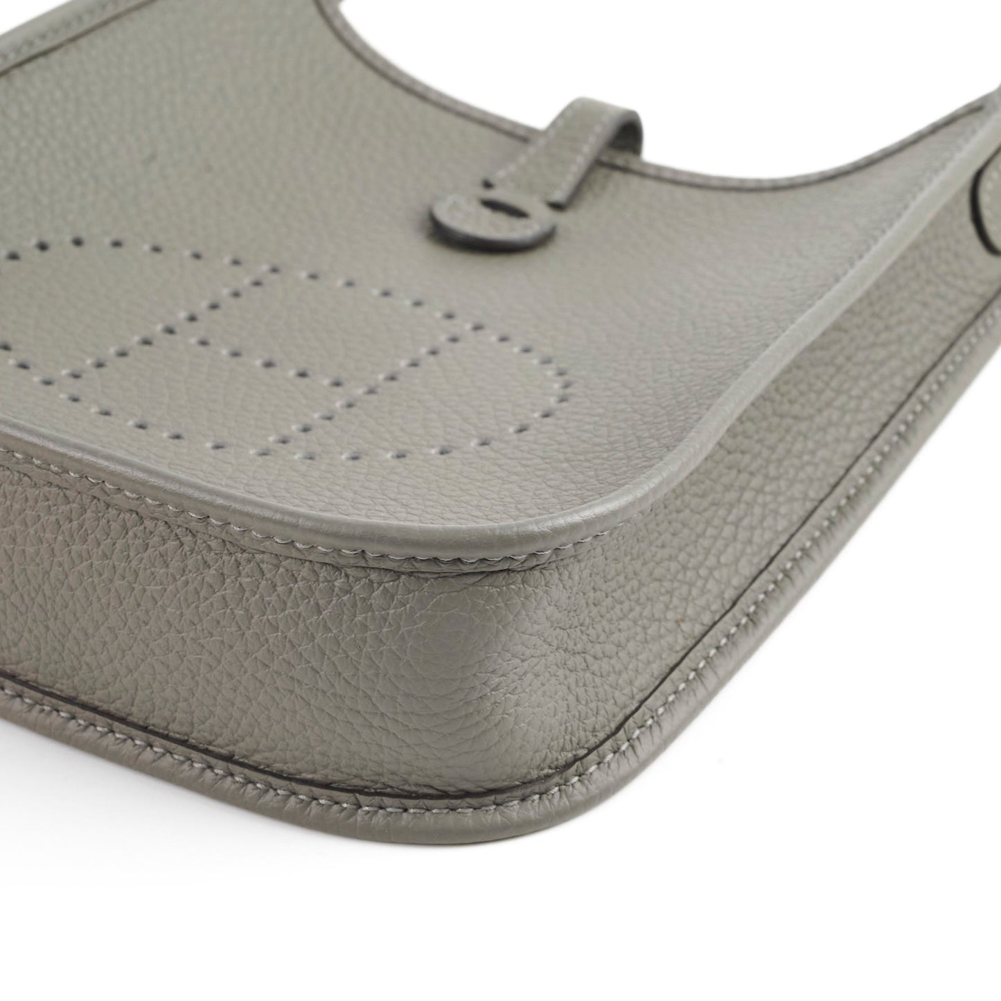 Hermes Mini Evelyne 16 Gris Meyer 2023