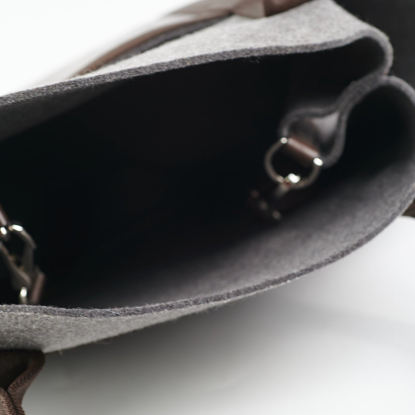 Hermes Grooming Bag Grey