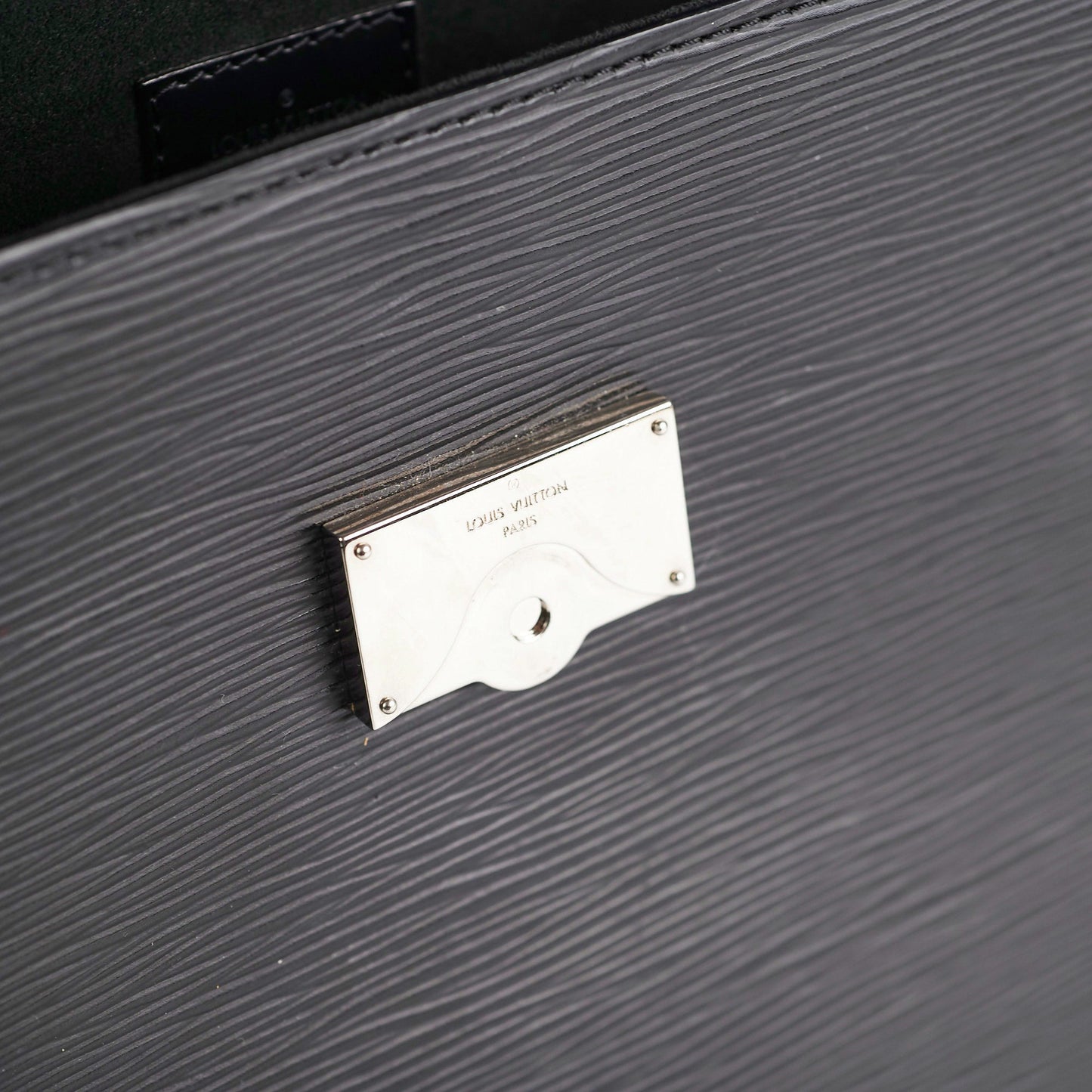Louis Vuitton Cluny MM Epi Black Bag