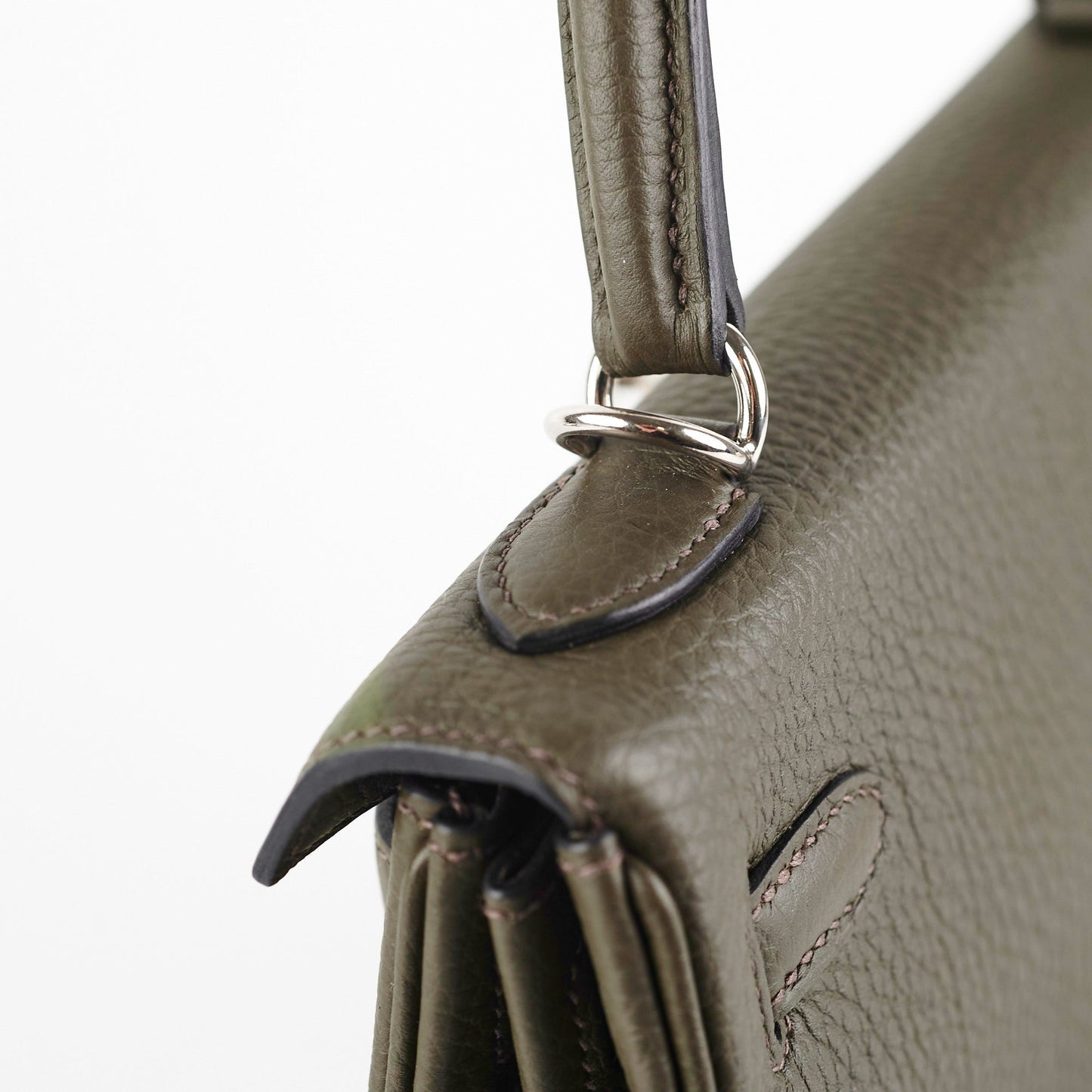 Hermes Kelly 25 Vert De Gris Y Stamp