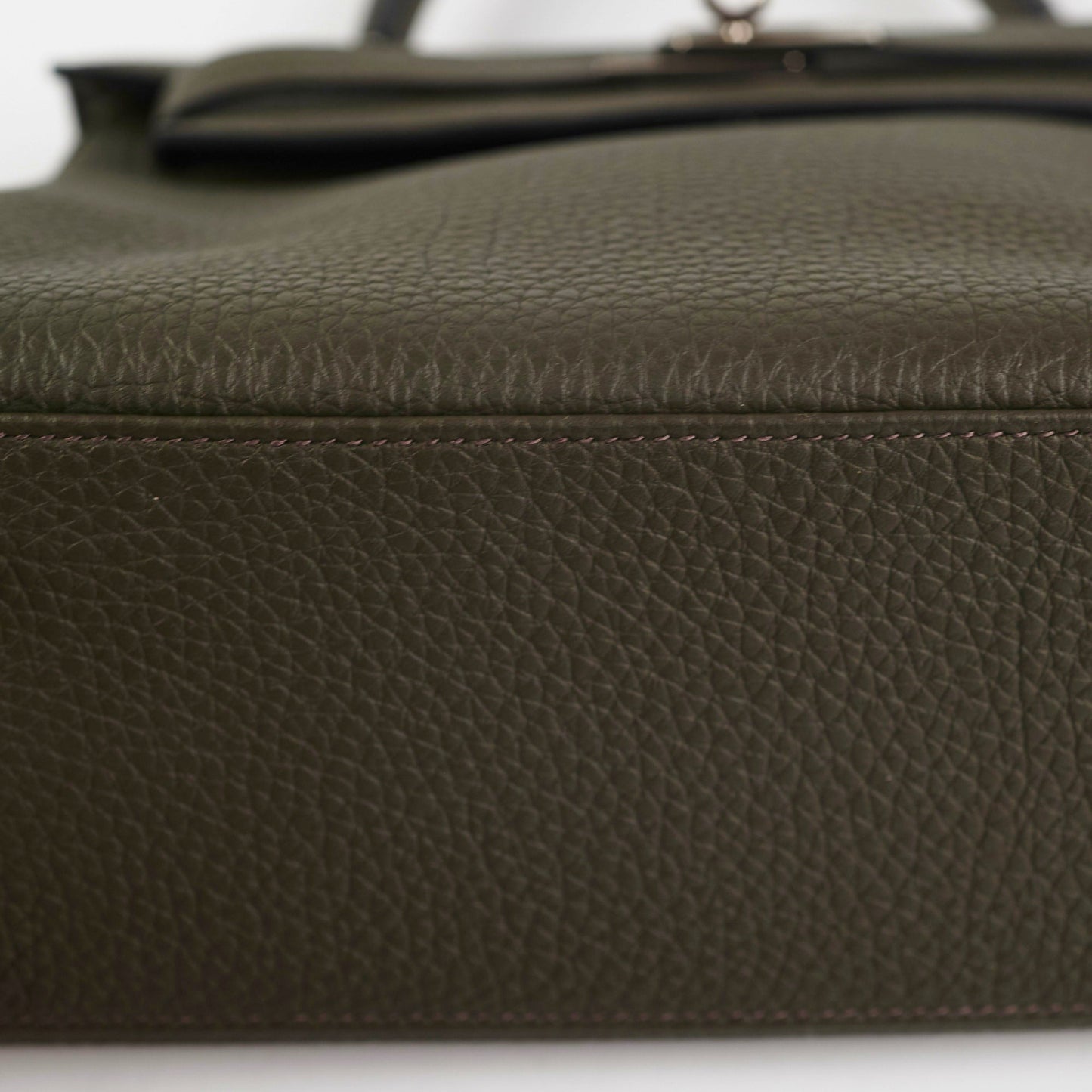 Hermes Kelly 25 Vert De Gris Y Stamp