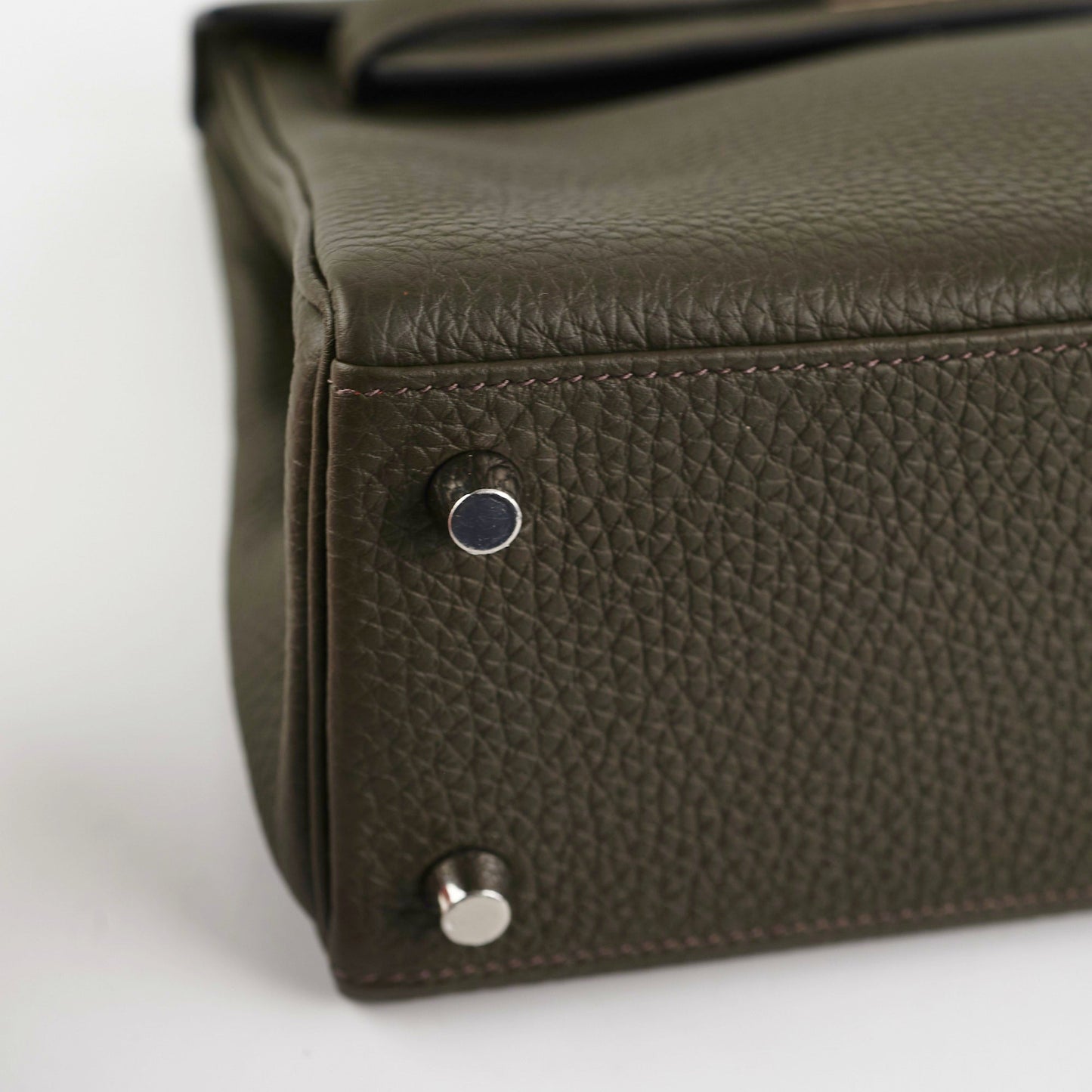 Hermes Kelly 25 Vert De Gris Y Stamp