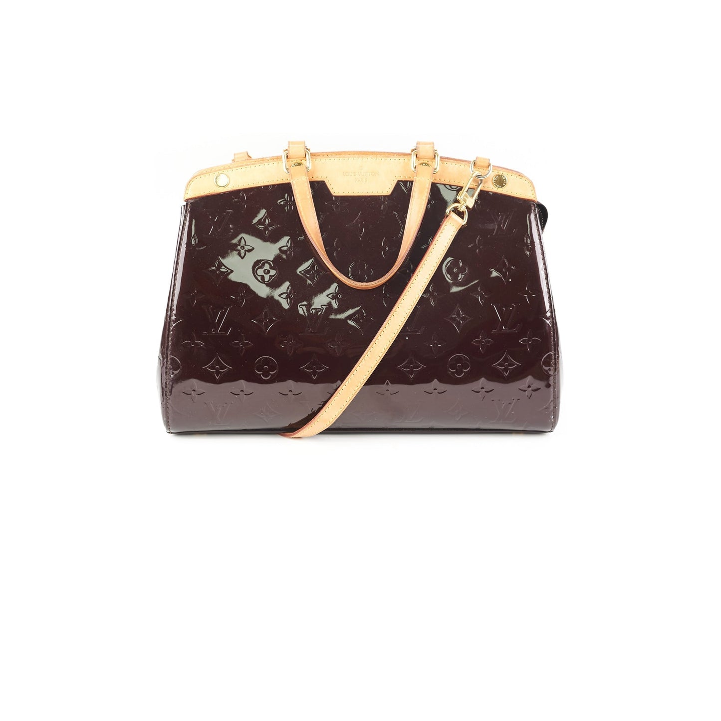 Louis Vuitton Brea MM Amarate Monogram Vernis