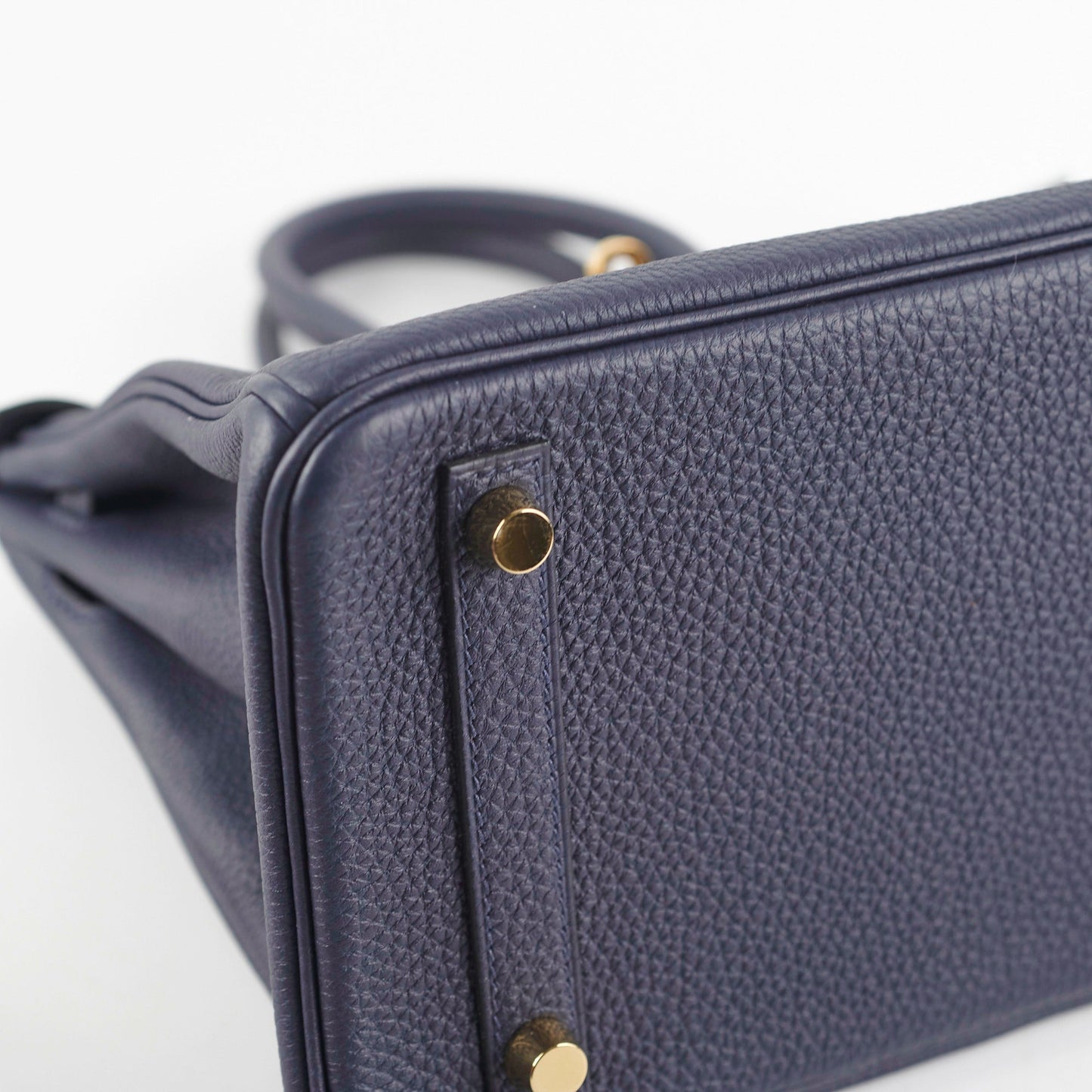 Hermes Birkin 25 Togo Bleu Nuit D Stamp (2019)