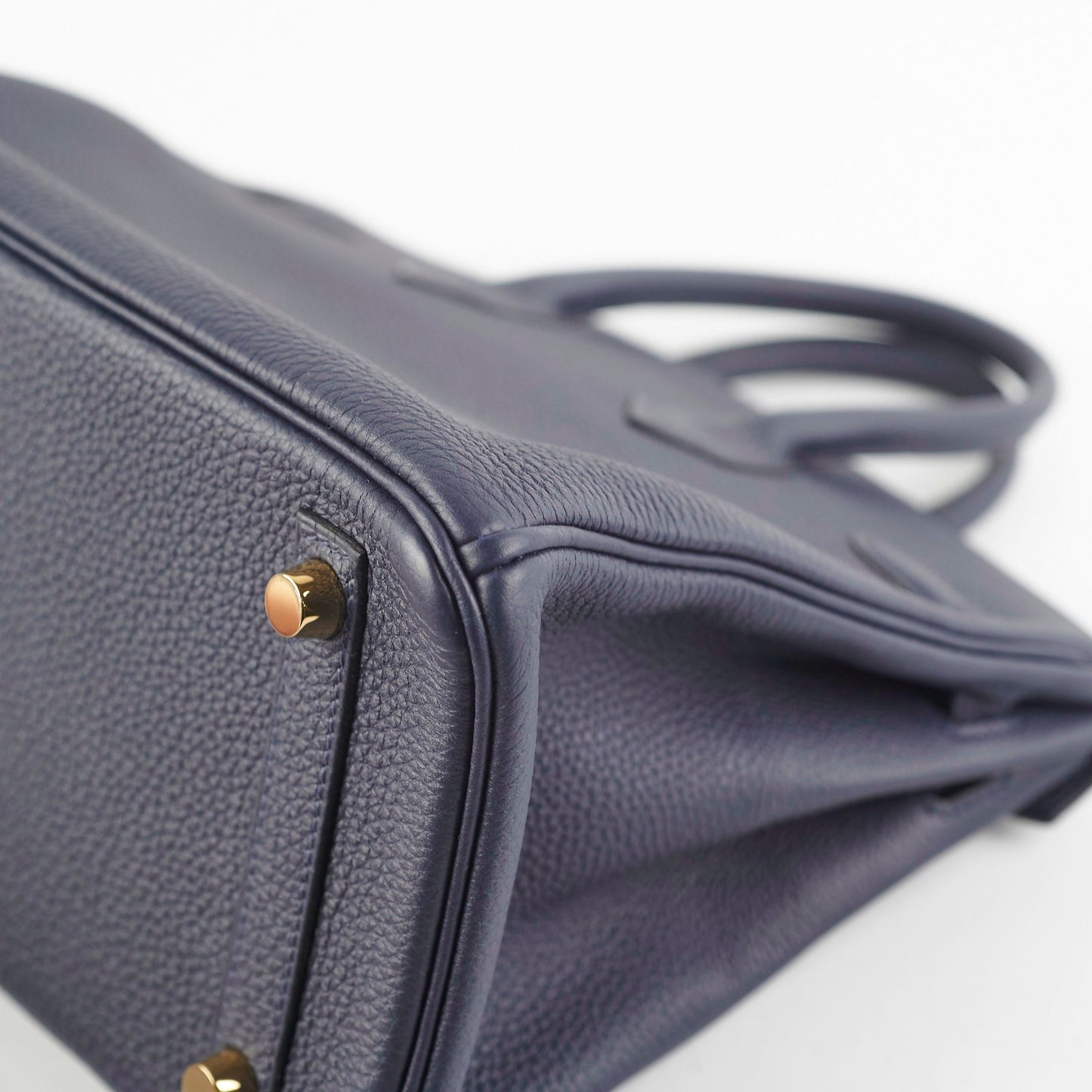 Hermes Birkin 25 Togo Bleu Nuit D Stamp (2019)