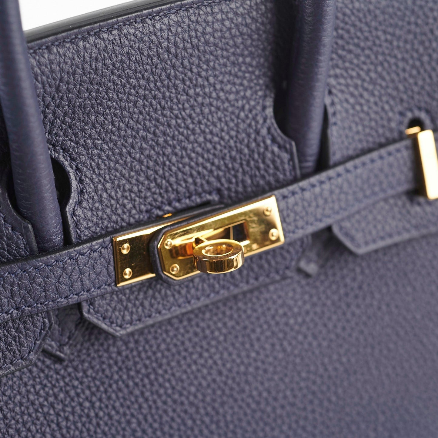 Hermes Birkin 25 Togo Bleu Nuit D Stamp (2019)