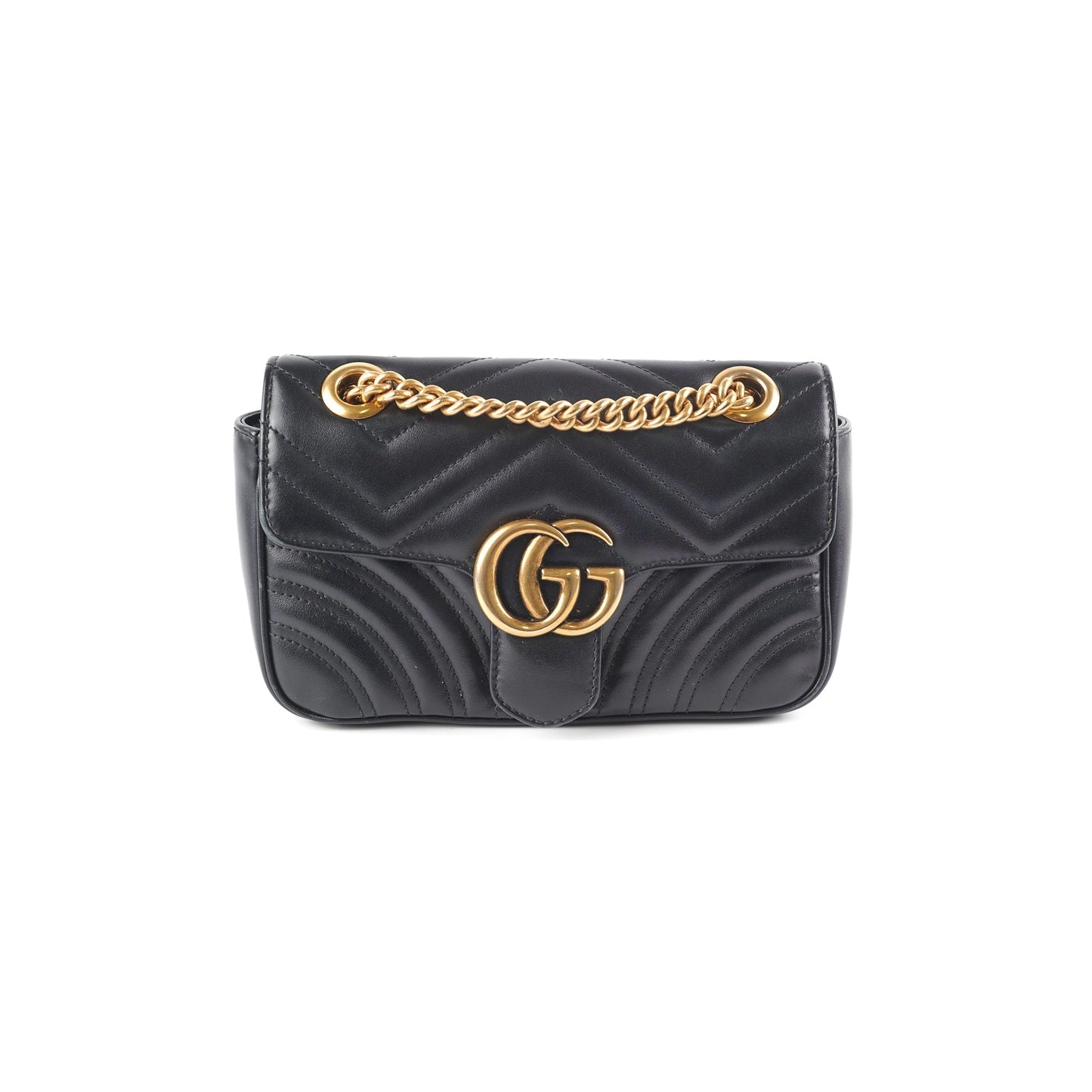 Gucci Marmont Black Small Shoulder Bag