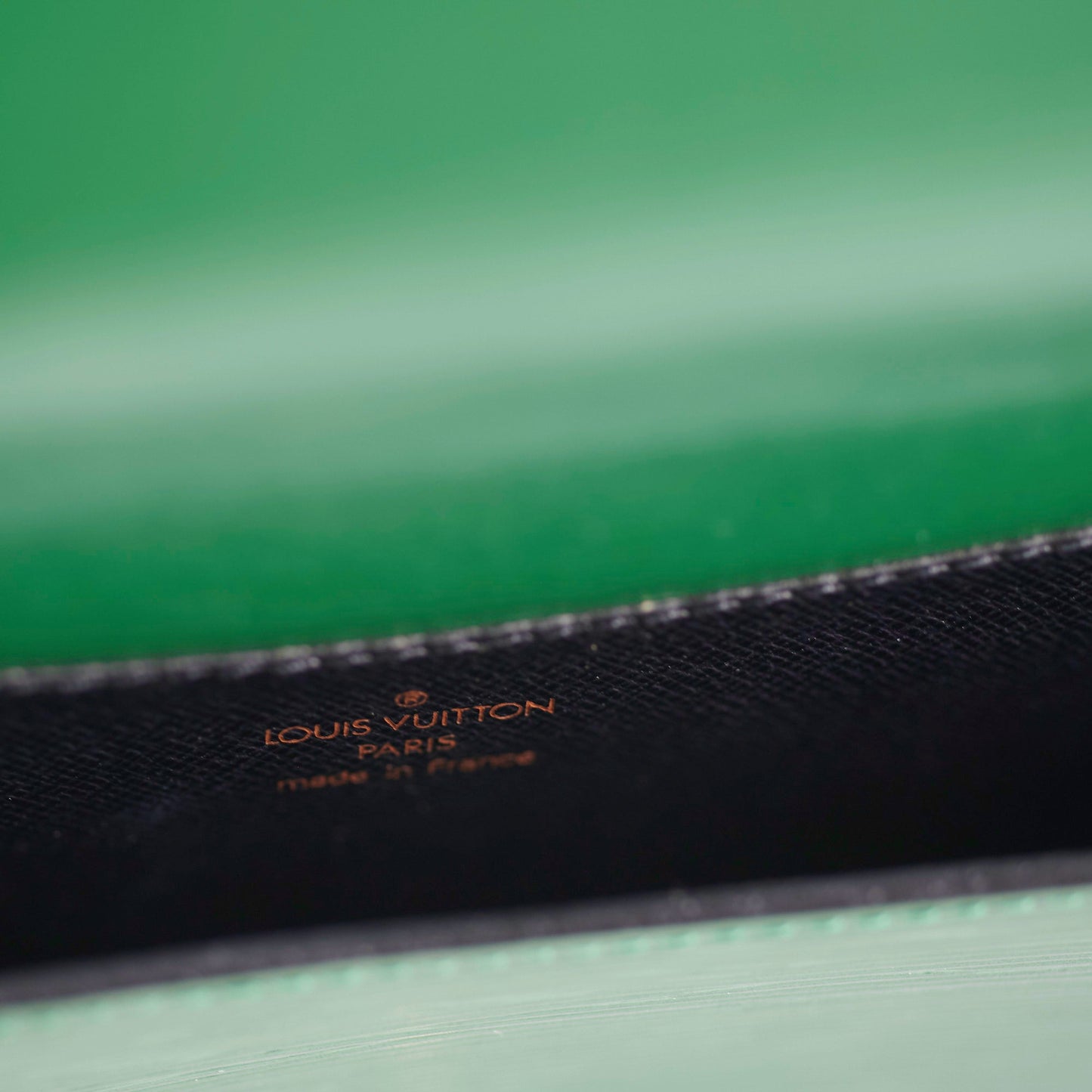 Louis Vuitton Grenelle Green Epi Leather
