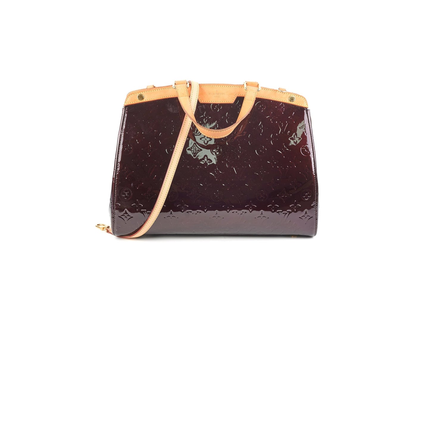 Louis Vuitton Brea GM Amarante Monogram Vernis