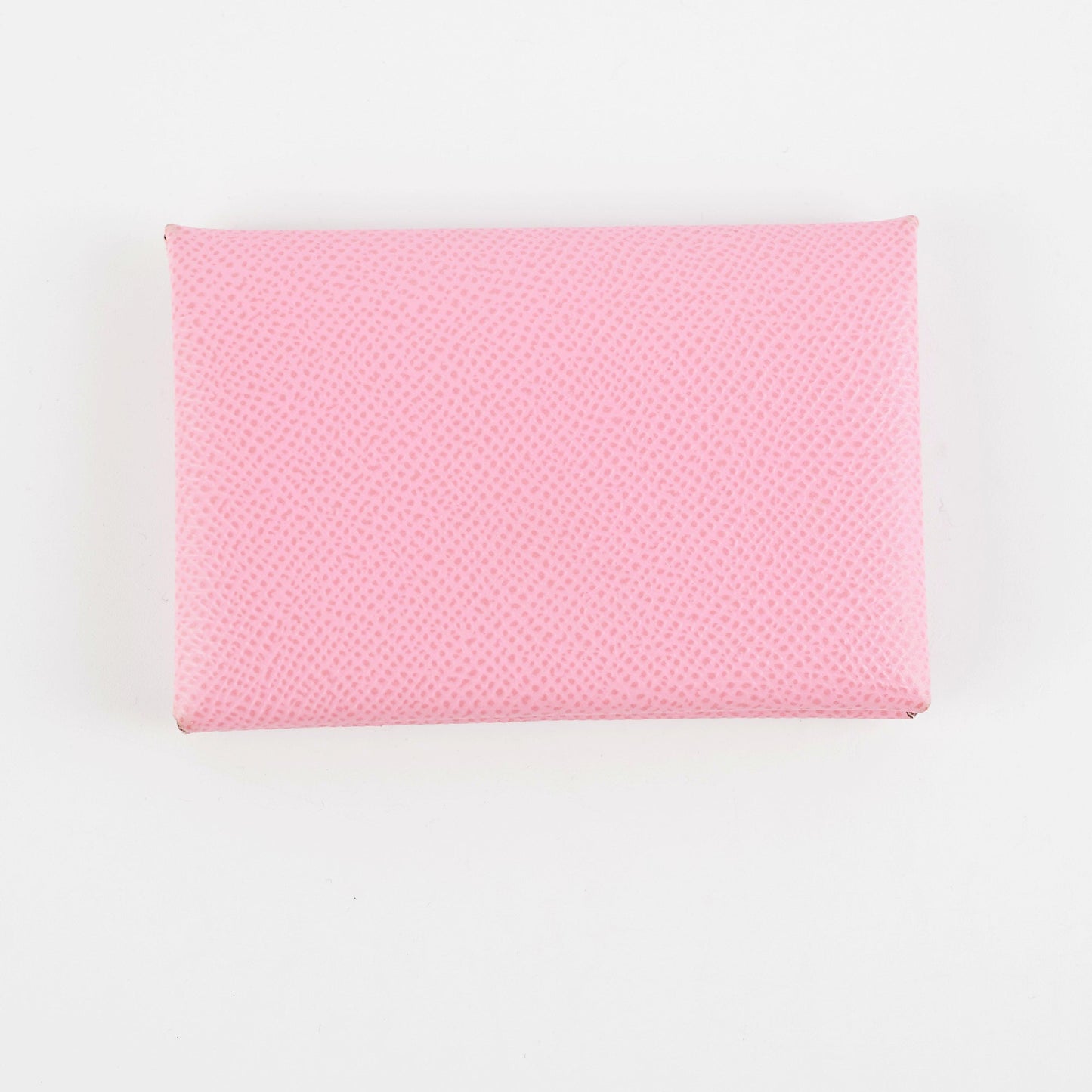 Hermes Calvi Light Pink Card Holder