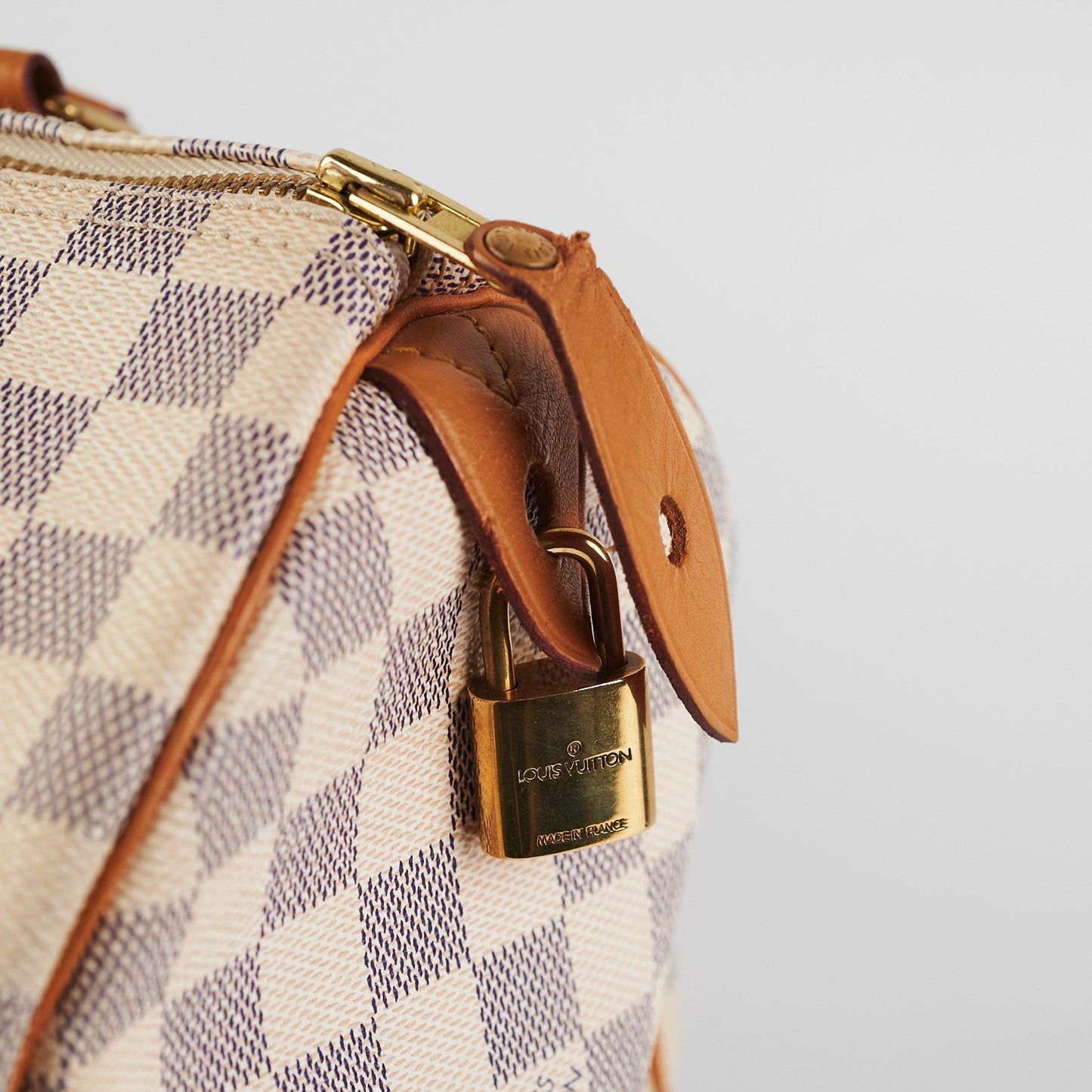 ITEM 5 - Louis Vuitton Speedy 30 Damier Azur