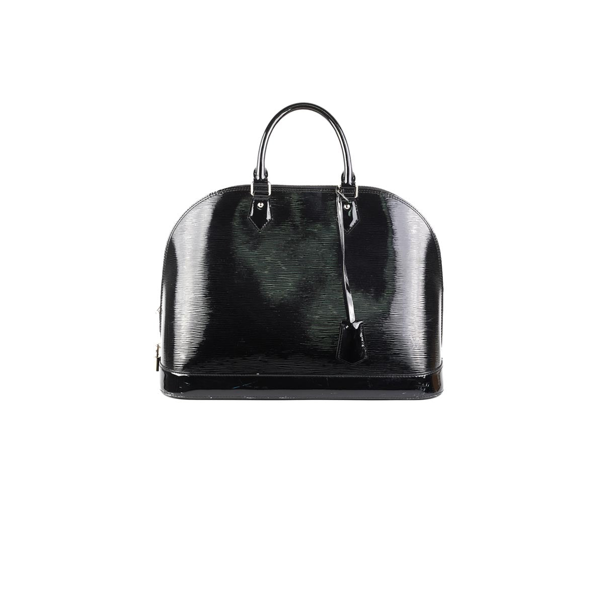 Louis Vuitton Alma GM Patent Epi Leather Black