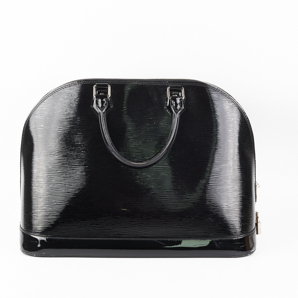 Louis Vuitton Alma GM Patent Epi Leather Black