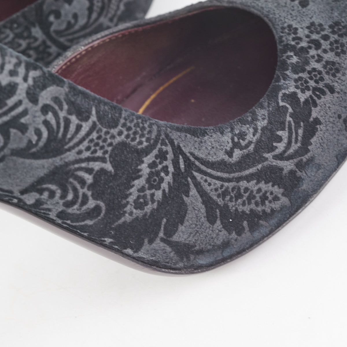 Gucci Suede Pineapple Small Nero Size 39