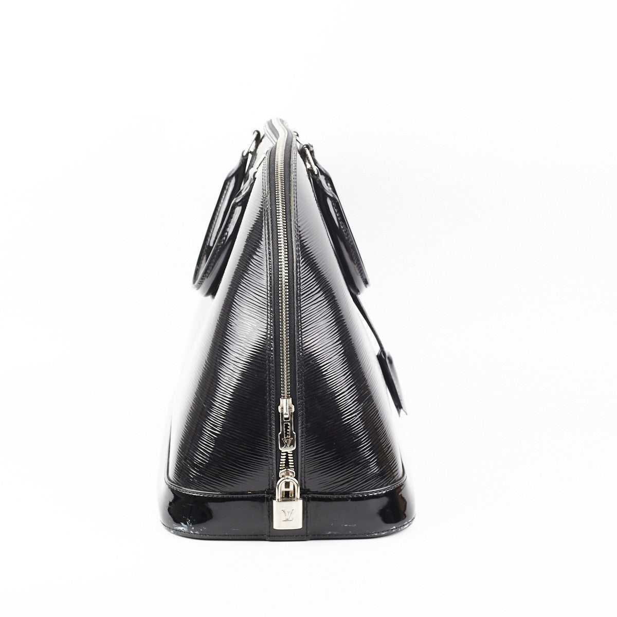 Louis Vuitton Alma GM Patent Epi Leather Black