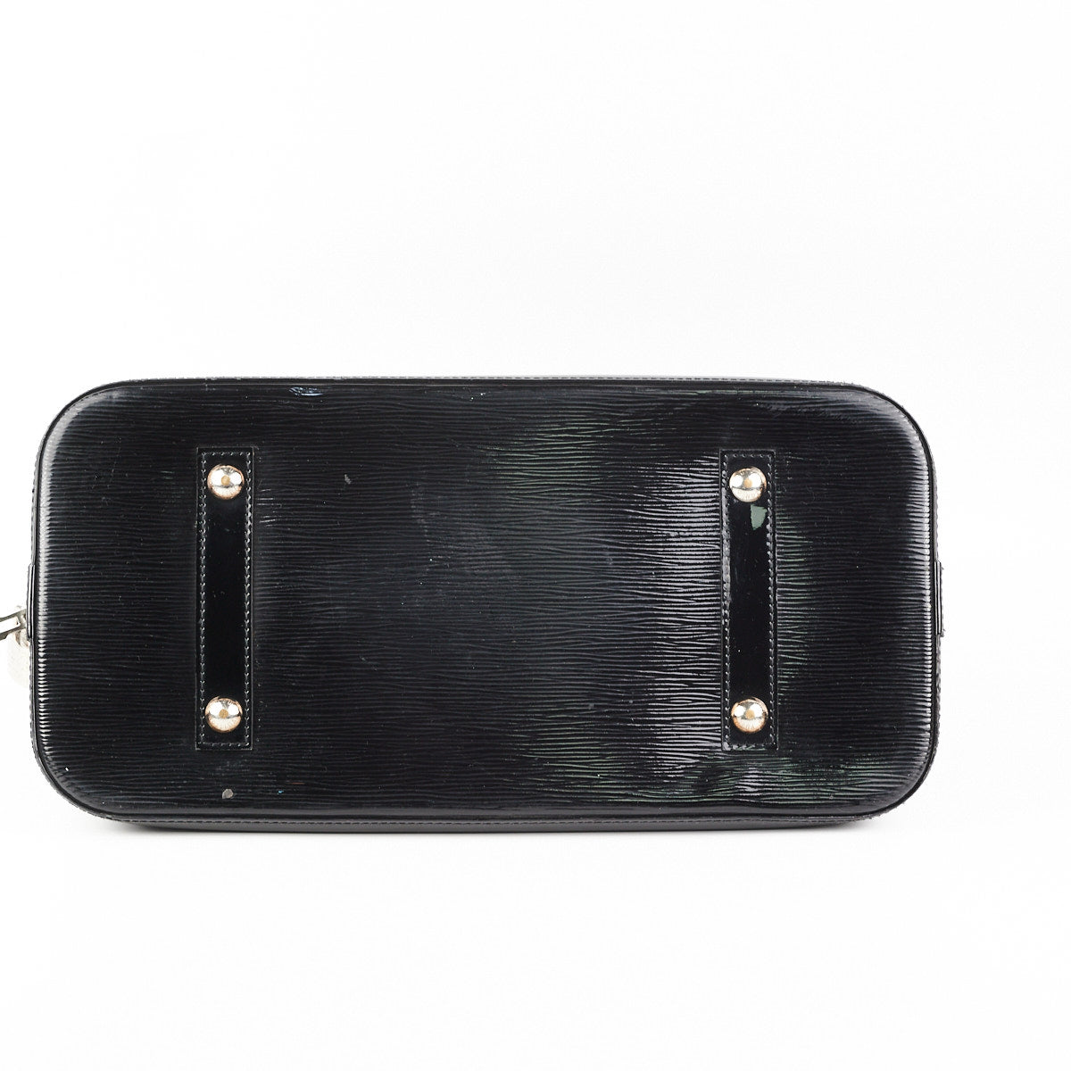 Louis Vuitton Alma GM Patent Epi Leather Black
