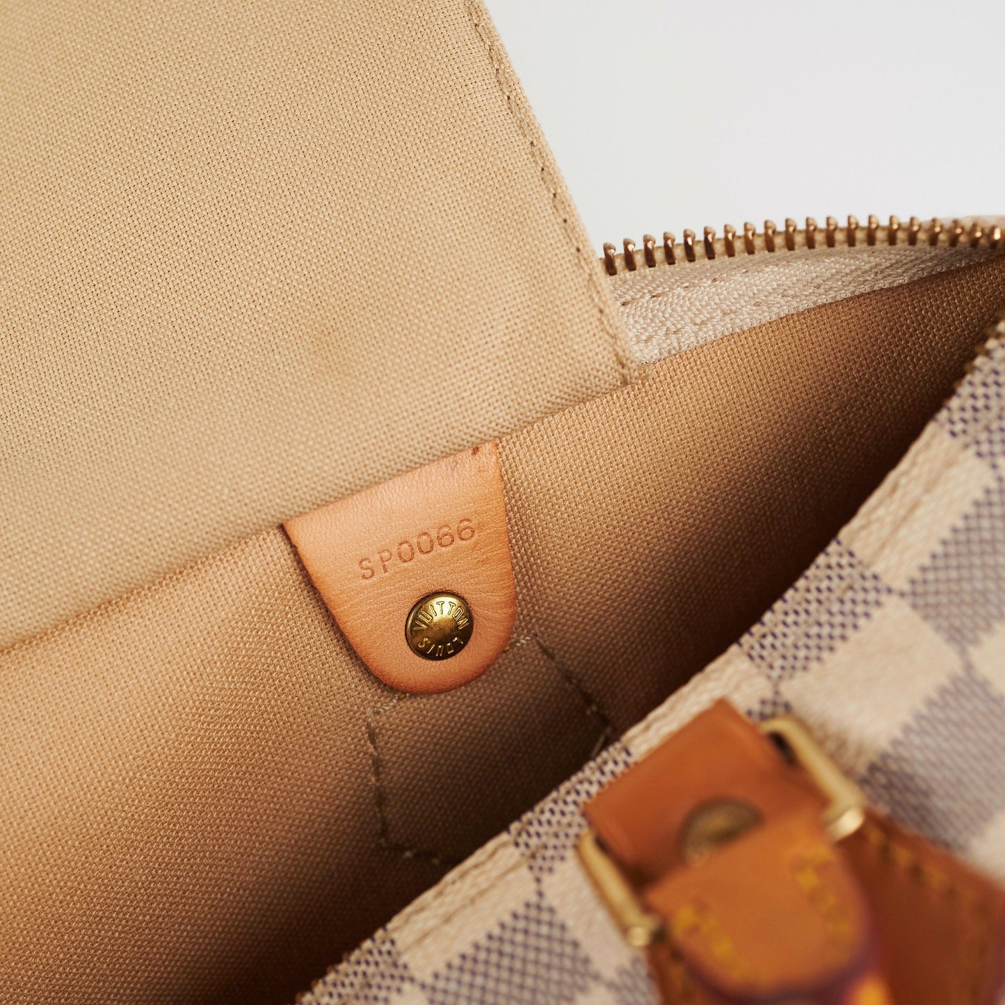 ITEM 5 - Louis Vuitton Speedy 30 Damier Azur