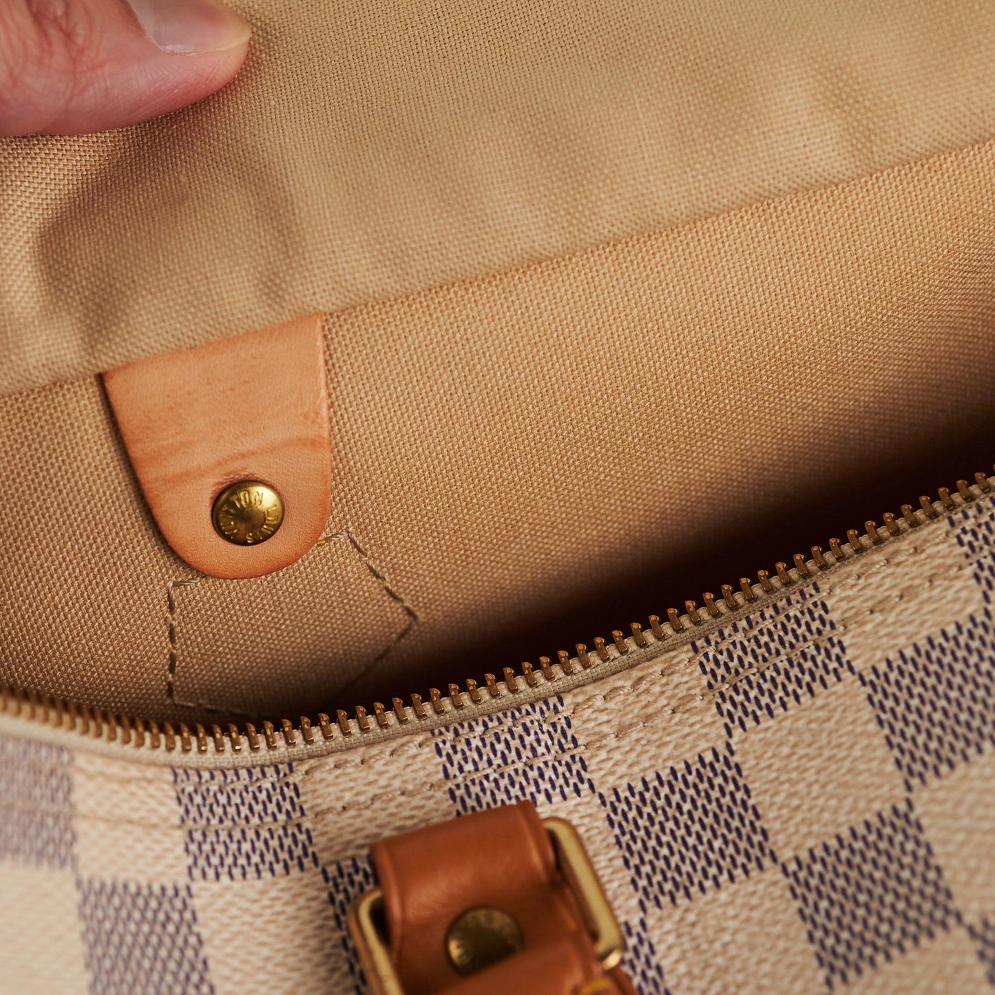 ITEM 5 - Louis Vuitton Speedy 30 Damier Azur