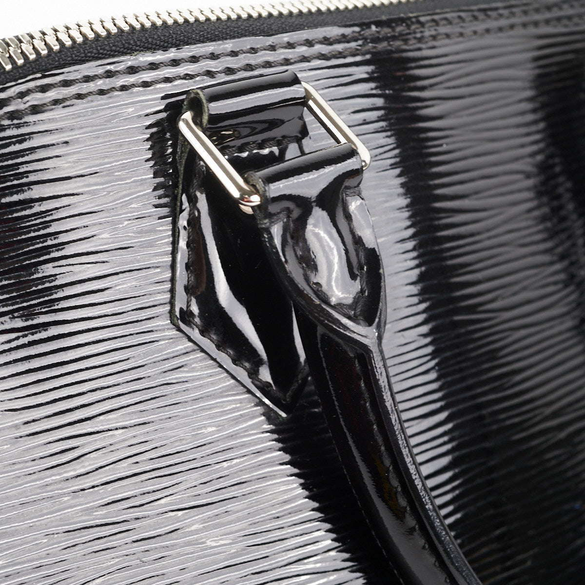 Louis Vuitton Alma GM Patent Epi Leather Black