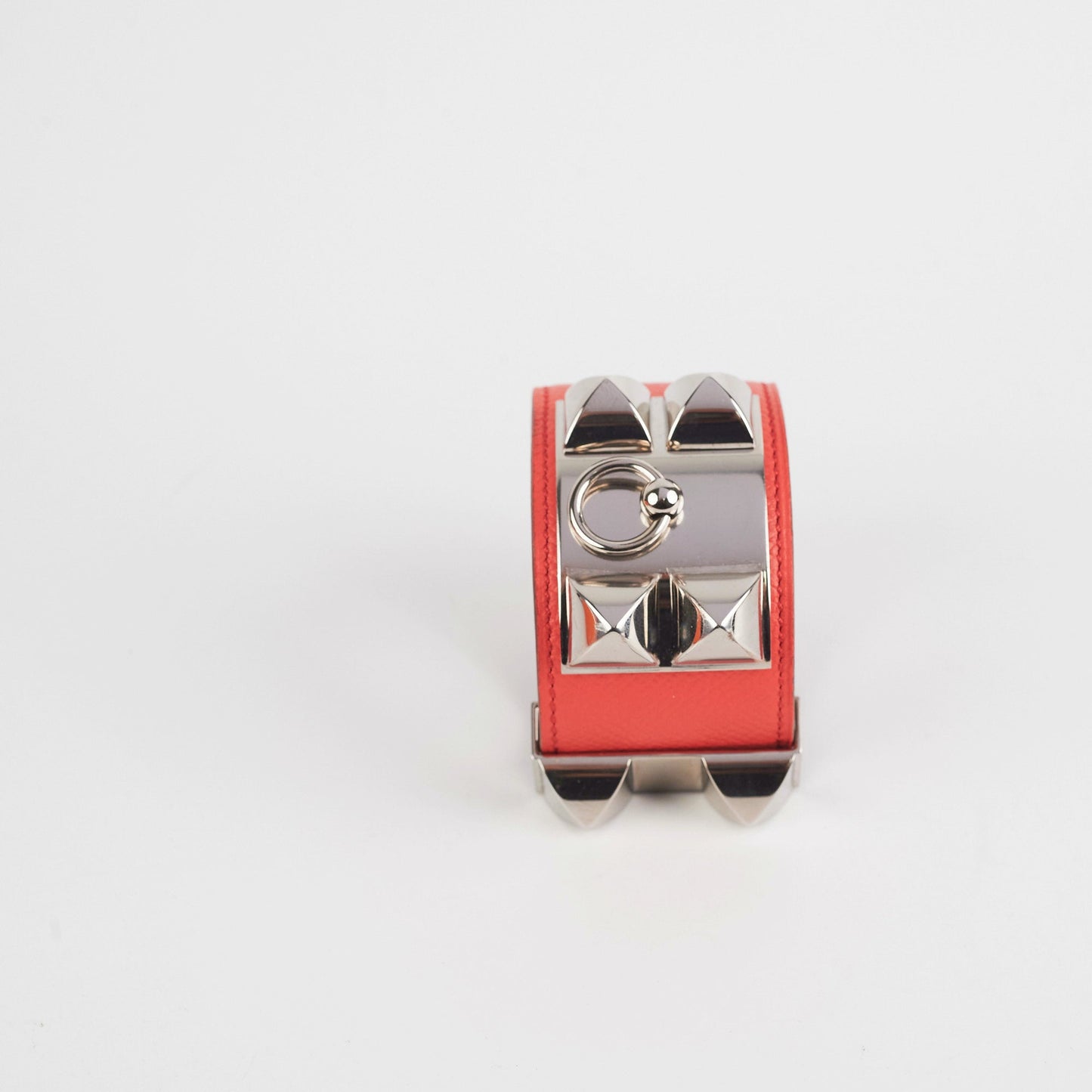 Hermes Collier De Chien Bracelet Red
