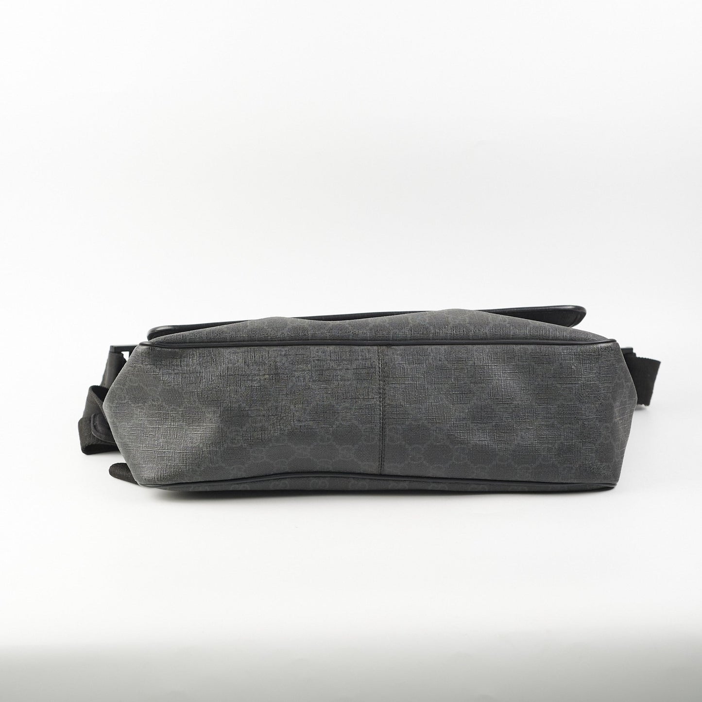 Gucci Mens Black Shoulder Monogram Bag