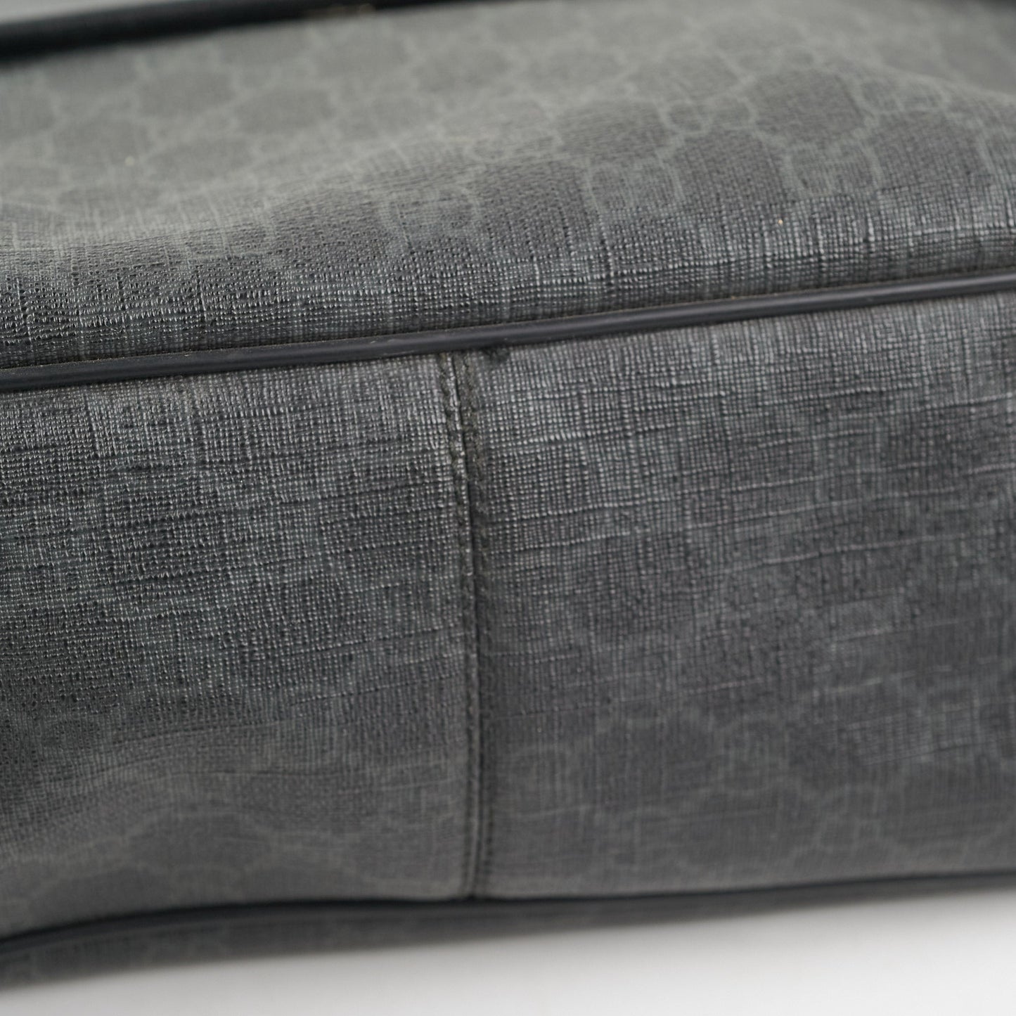 Gucci Mens Black Shoulder Monogram Bag