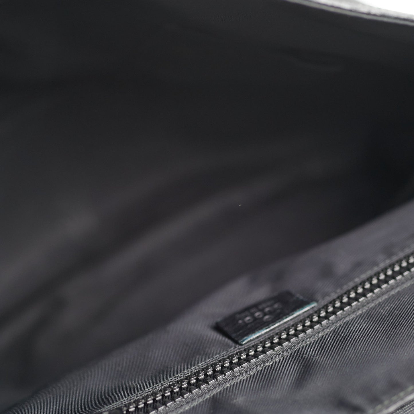 Gucci Mens Black Shoulder Monogram Bag