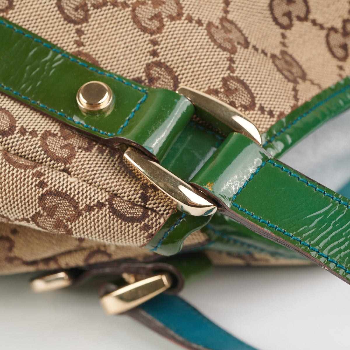 Gucci Hobo Canvas Bag