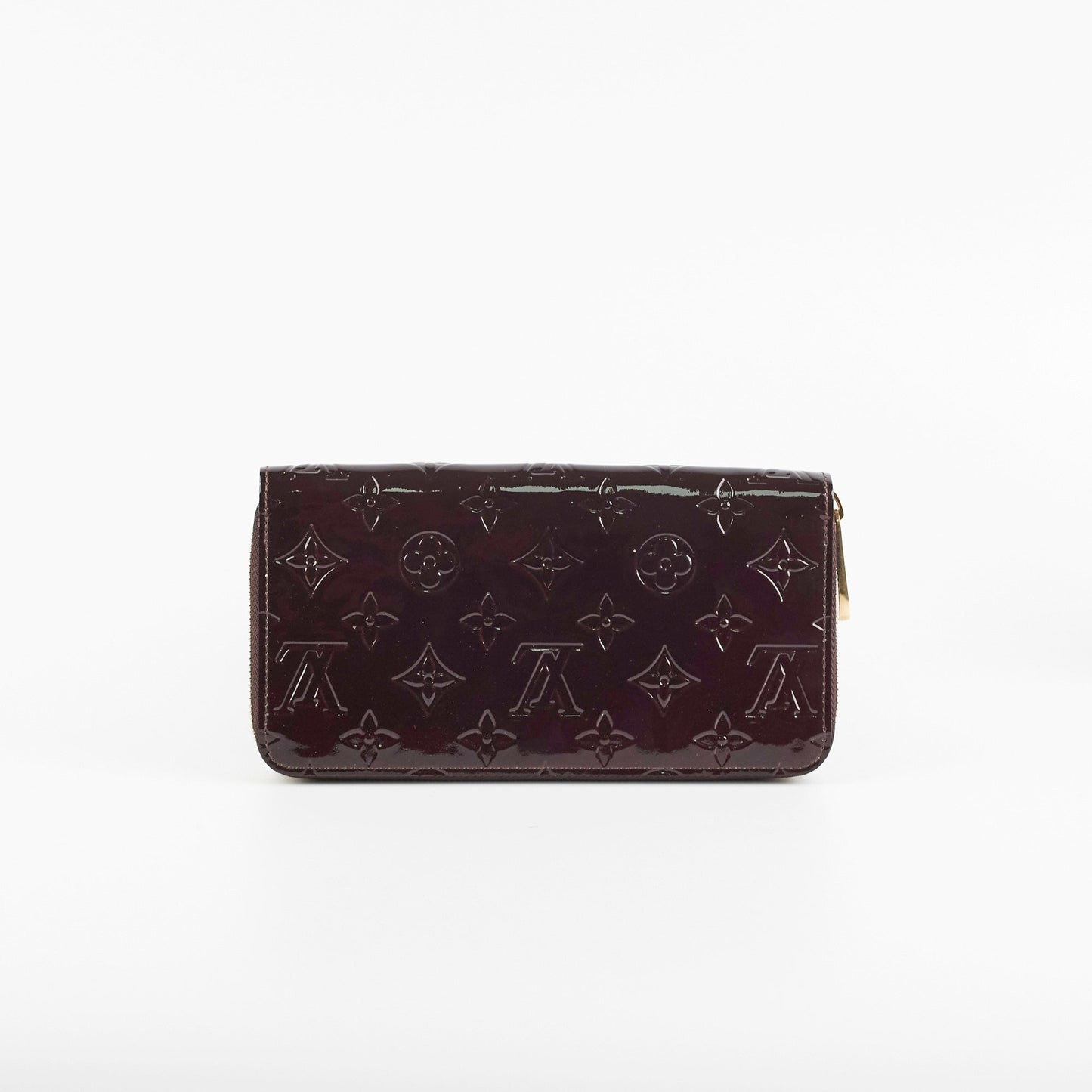 Louis Vuitton Amarante Monogram Vernis Zippy Wallet