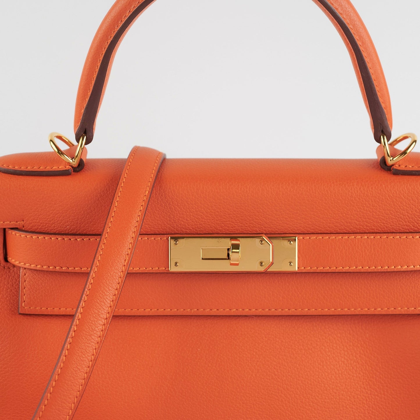 Hermes Kelly 28 Evercolor Feu X Stamp (2016)