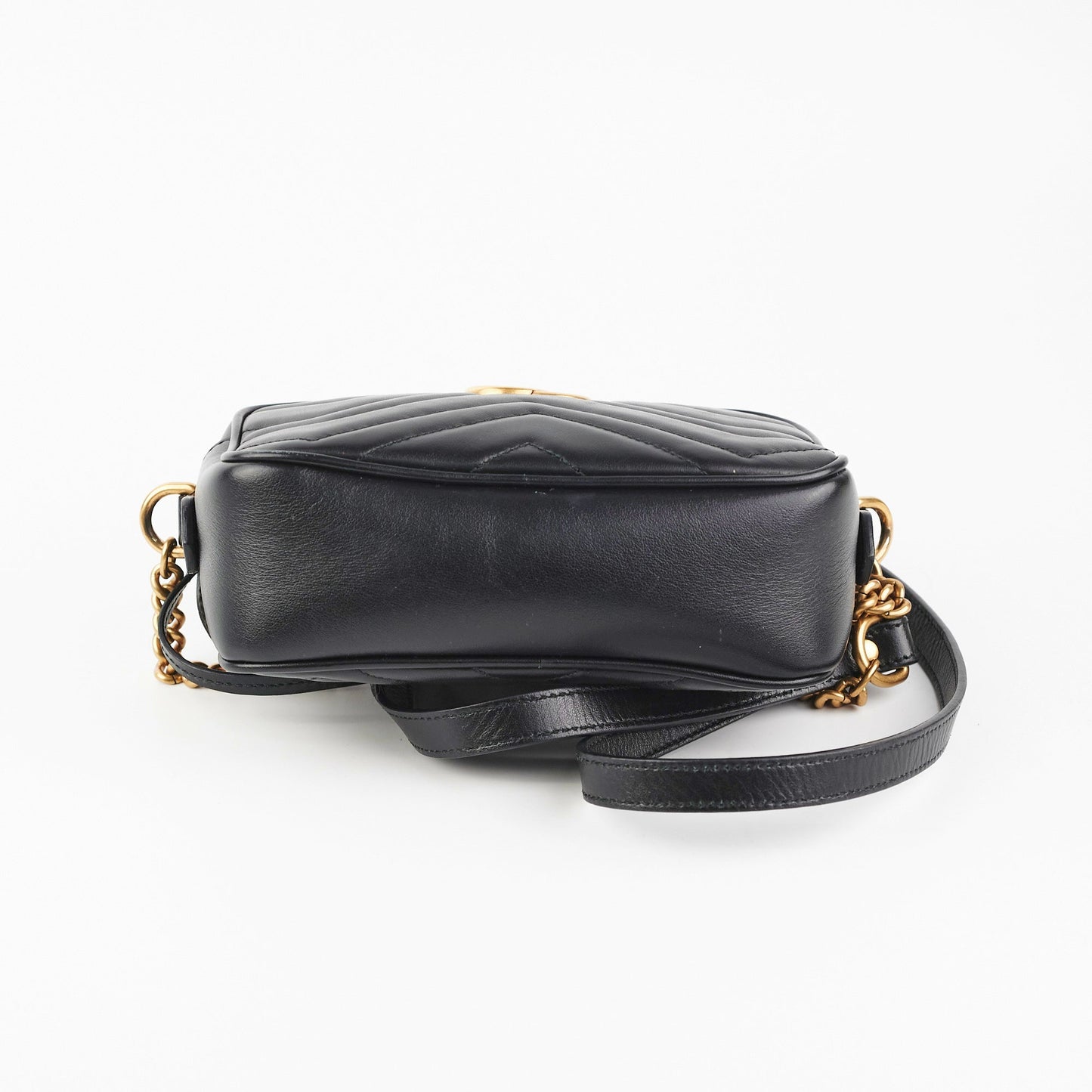 Gucci Marmont Mini Black Crossbody Bag
