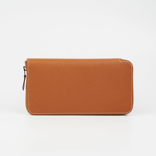 Hermes Zippy Wallet Gold Z Stamp