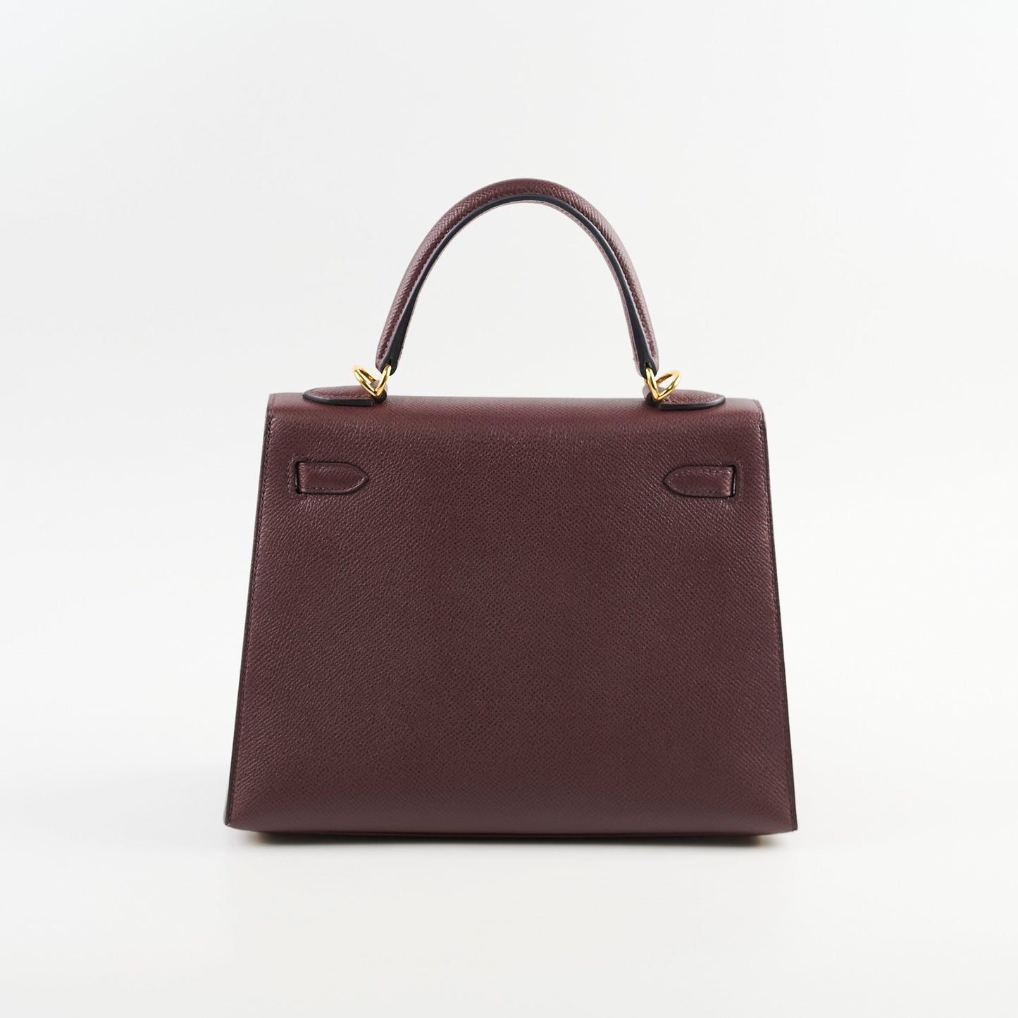 Hermes Kelly 25 Epsom Rouge Z Stamp 2021