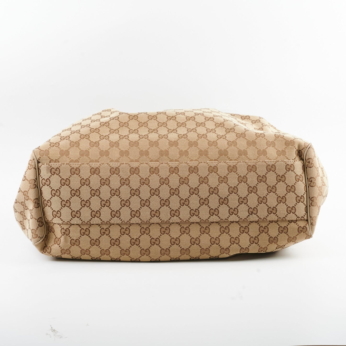 Gucci Vintage Sukey Large Tote Beige