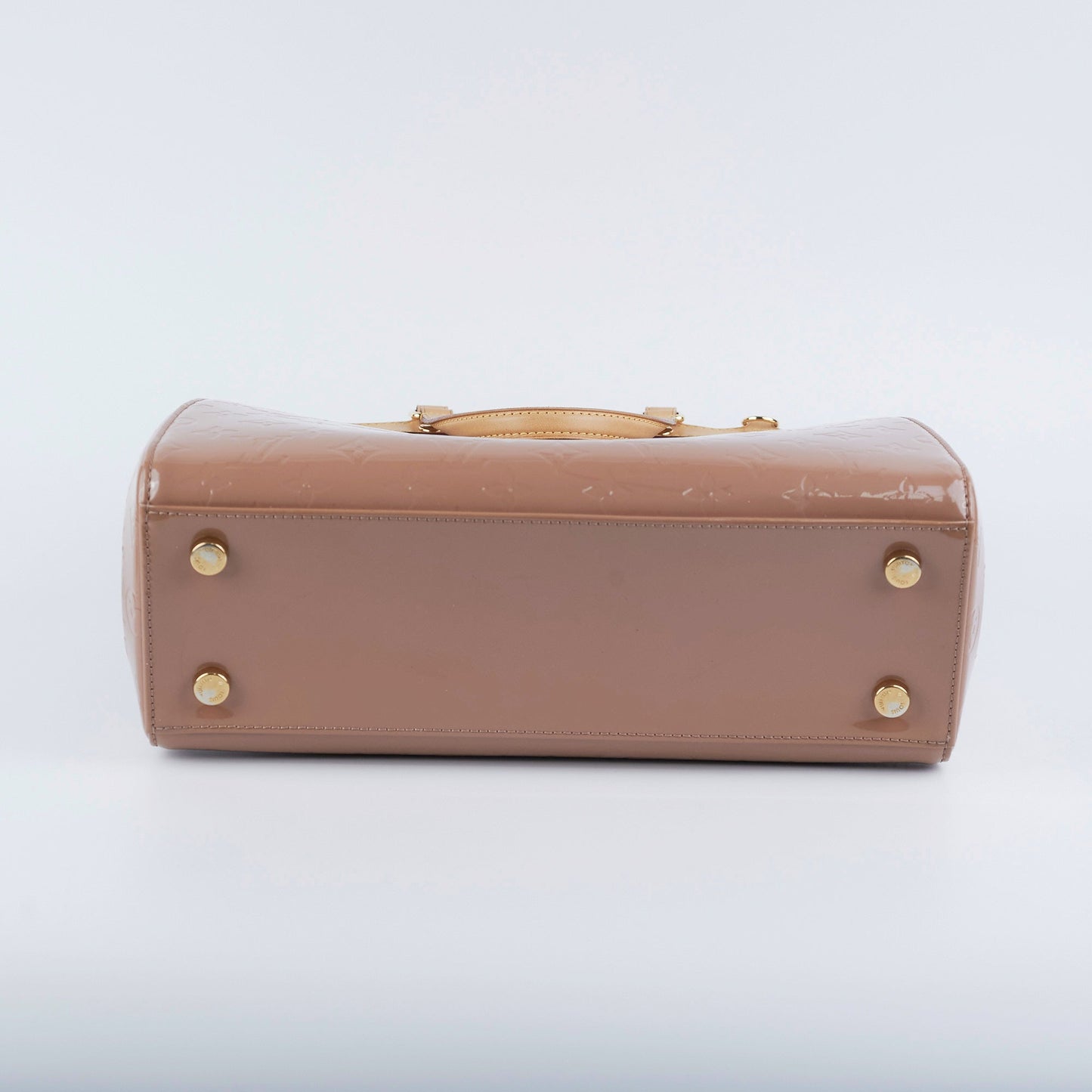 Louis Vuitton Brea Vernis Beige MM Bag