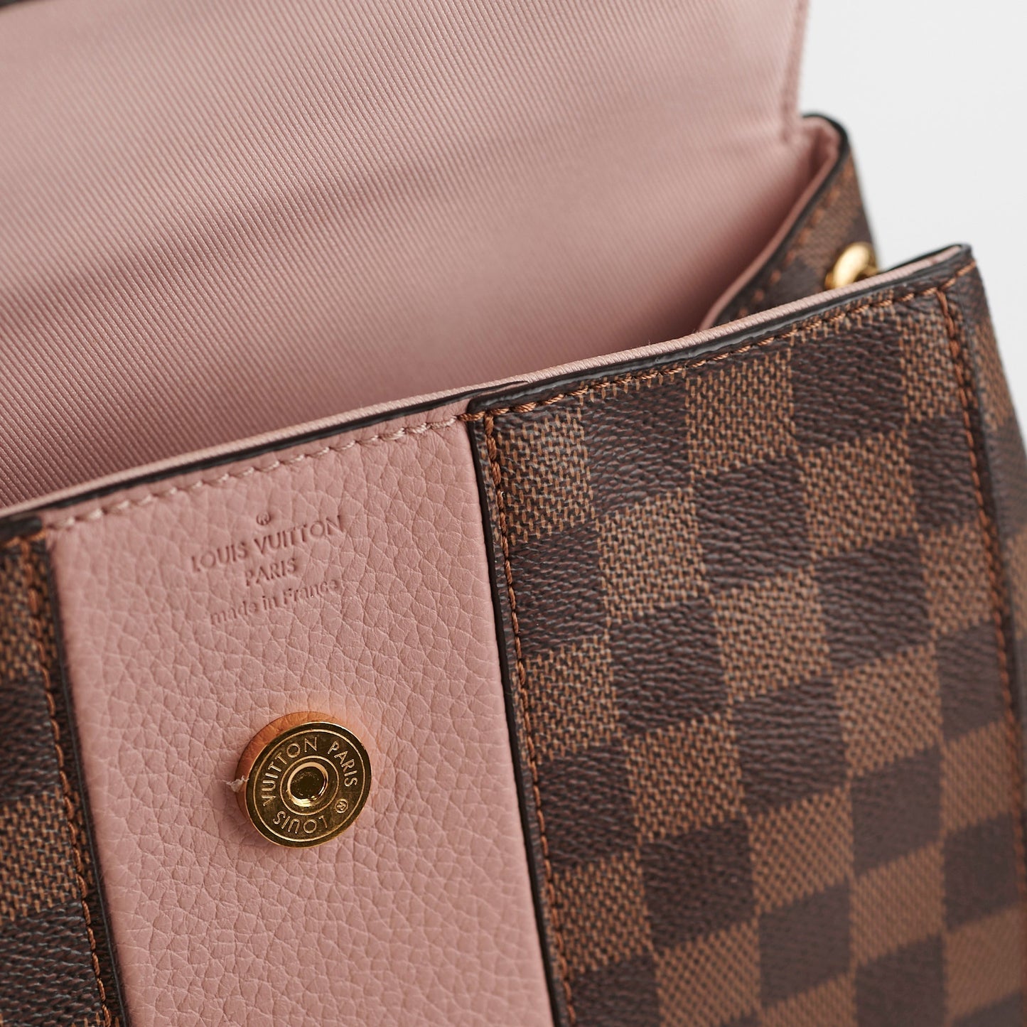 Louis Vuitton Bond Street Damier Ebene Magnolia Bag
